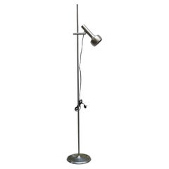 Leclaire & Schäfer Chrome Floor Lamp, Germany, 1970s