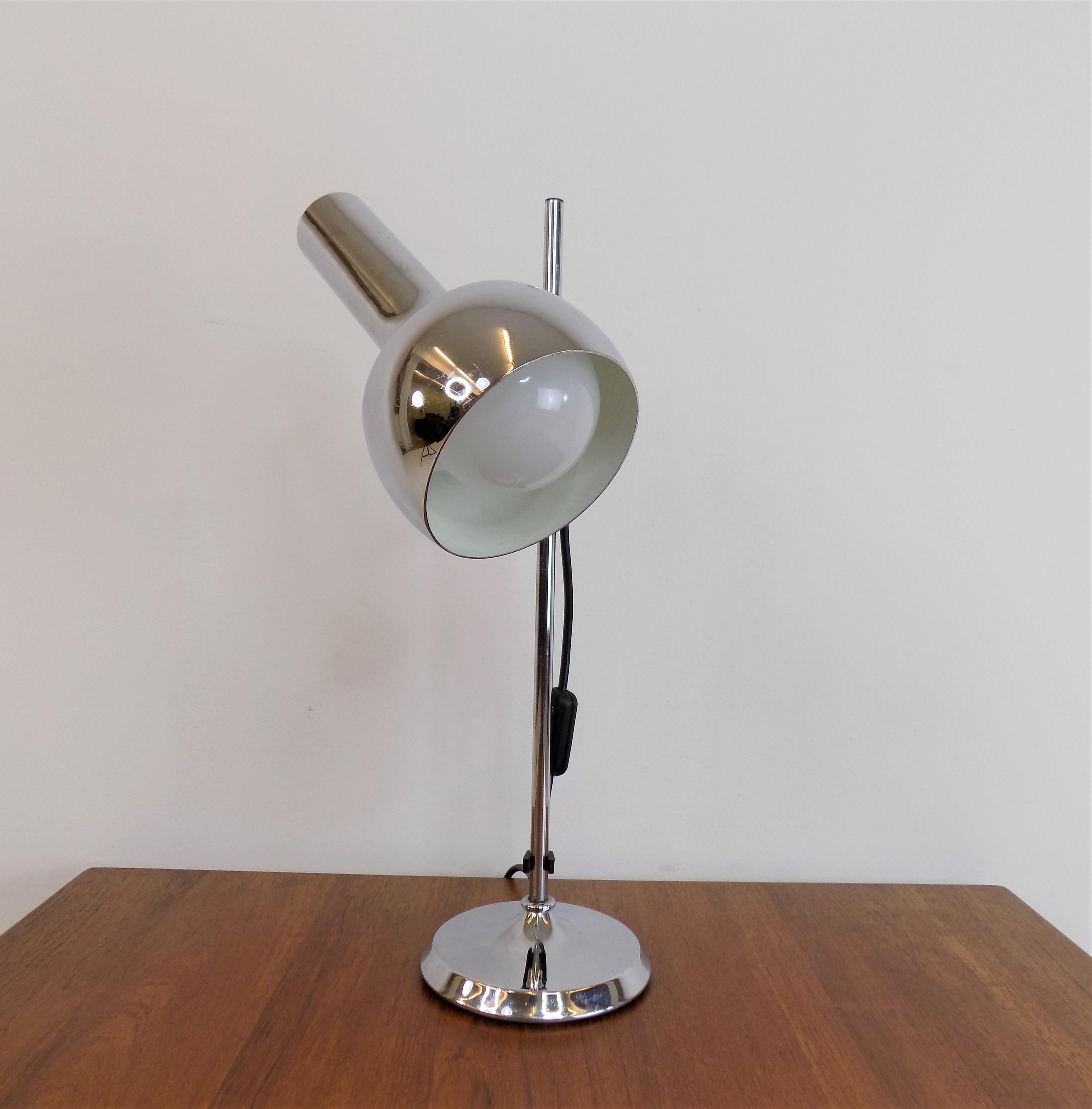 Mid-Century Modern Leclaire & Schäfer table lamp 1960s For Sale