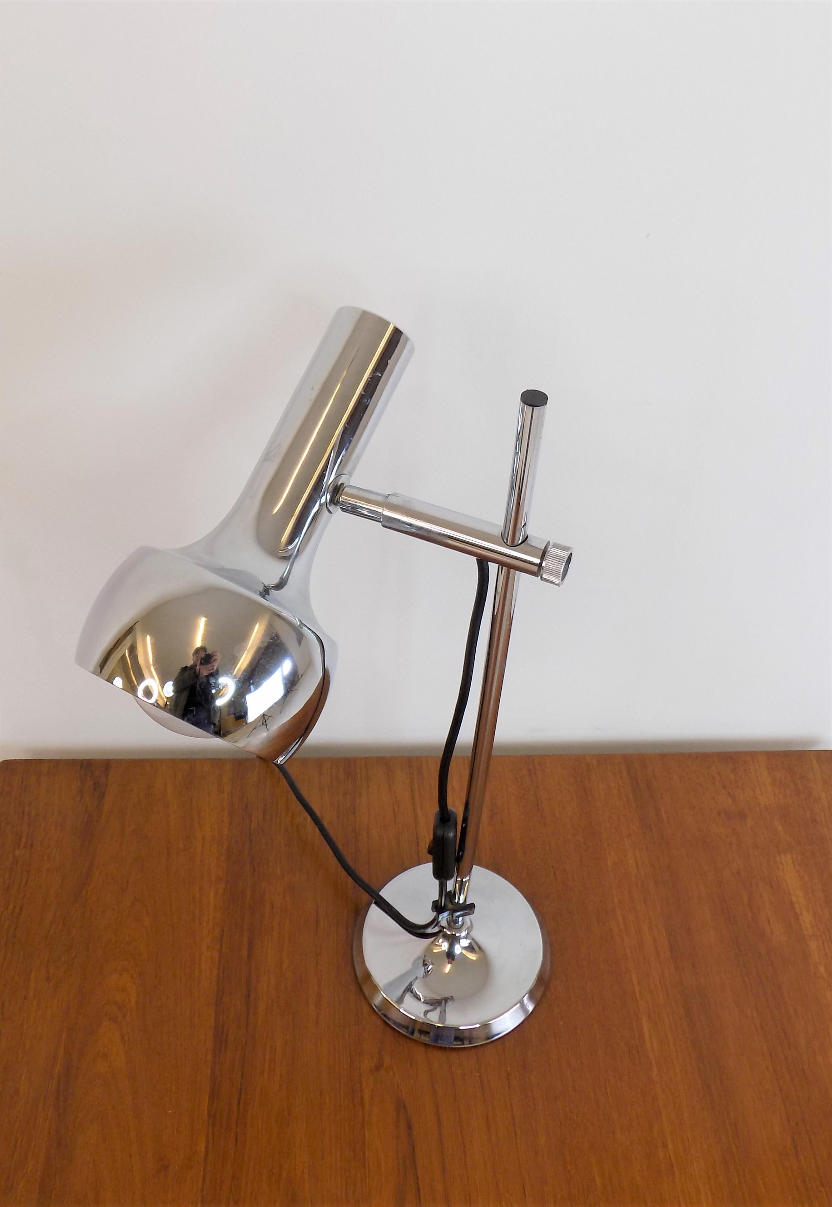 Leclaire & Schäfer table lamp 1960s In Good Condition For Sale In Ludwigslust, DE