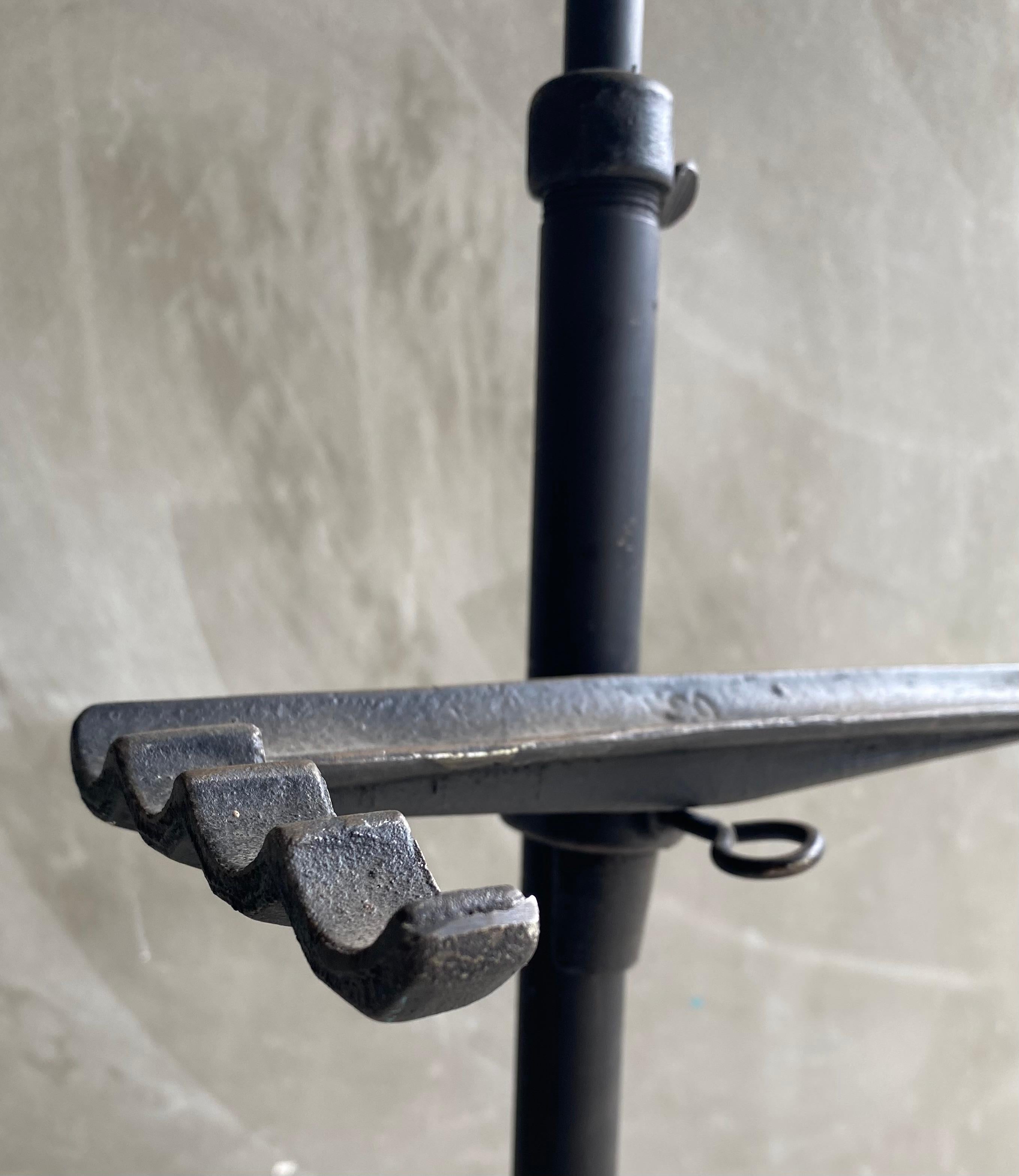 Forged L'ecole Art Co. Cast Iron Artist's Easel, American, 1900