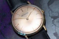 LeCoultre (Jaeger-LeCoultre) Ultra‑Slim 14K Gold Dress Watch, circa 1950s–60s