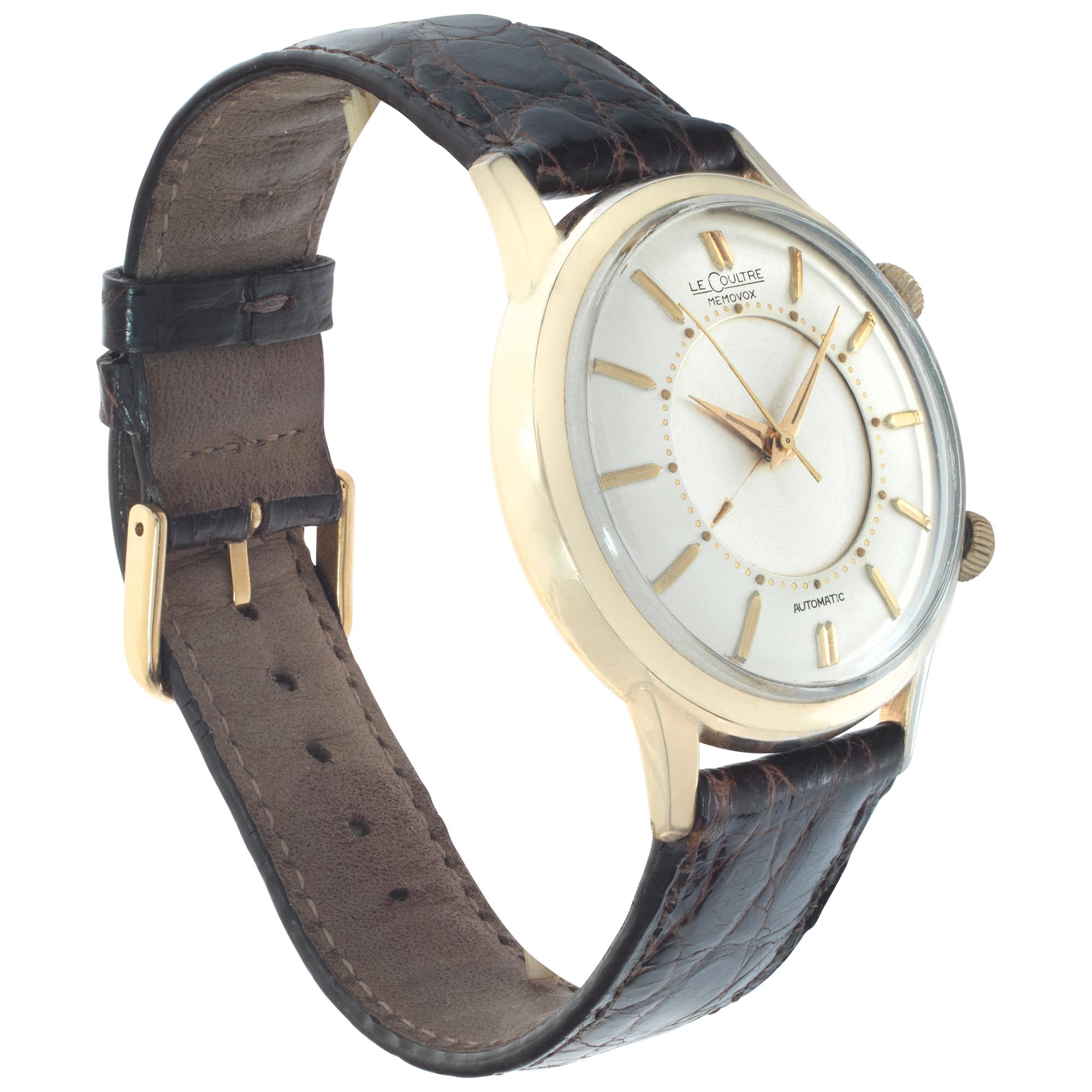 lecoultre watch vintage gold