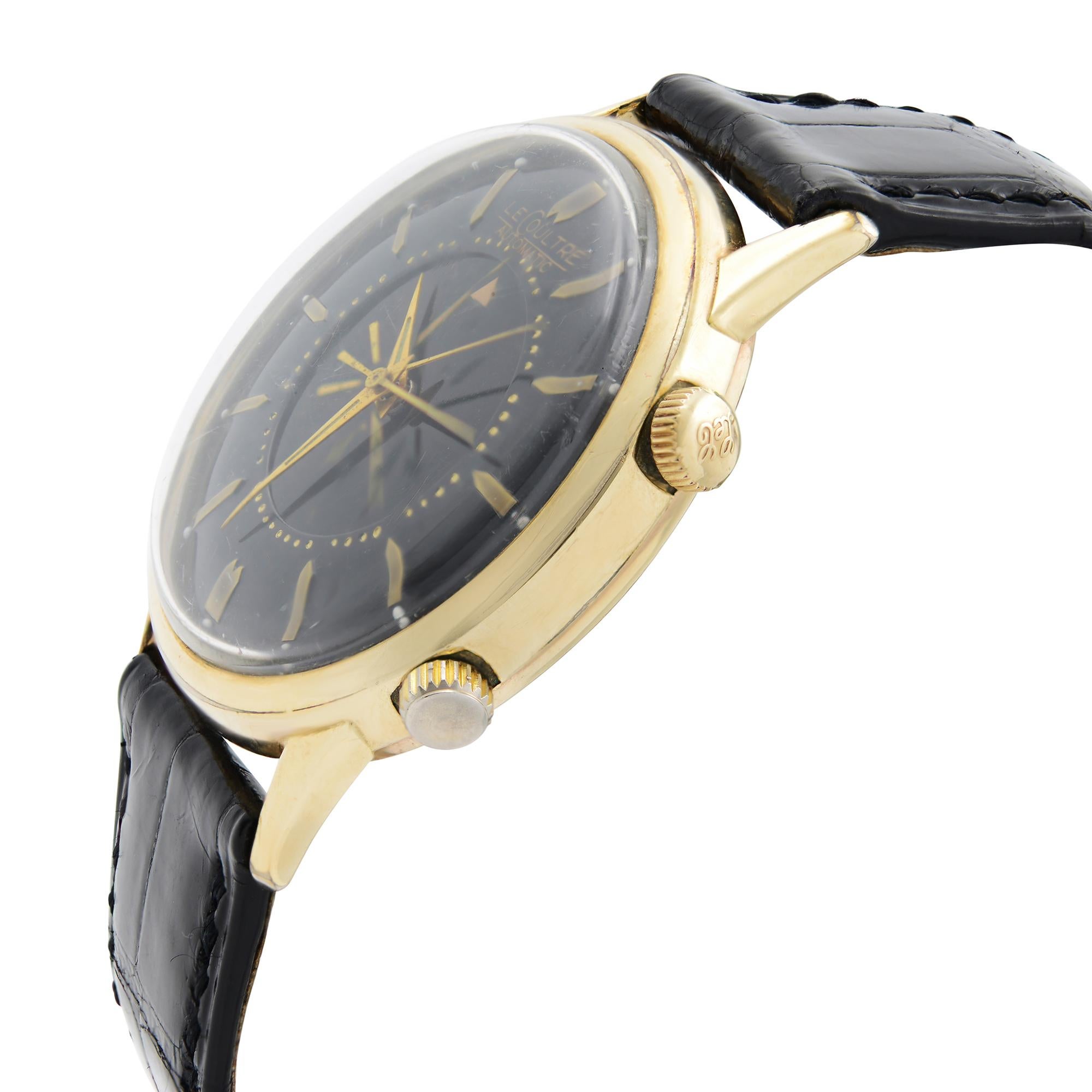lecoultre memovox 10k gold filled