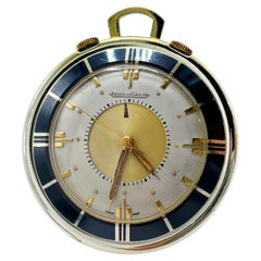 Lecoultre Memovox pocket and desk alarm watch 1950s