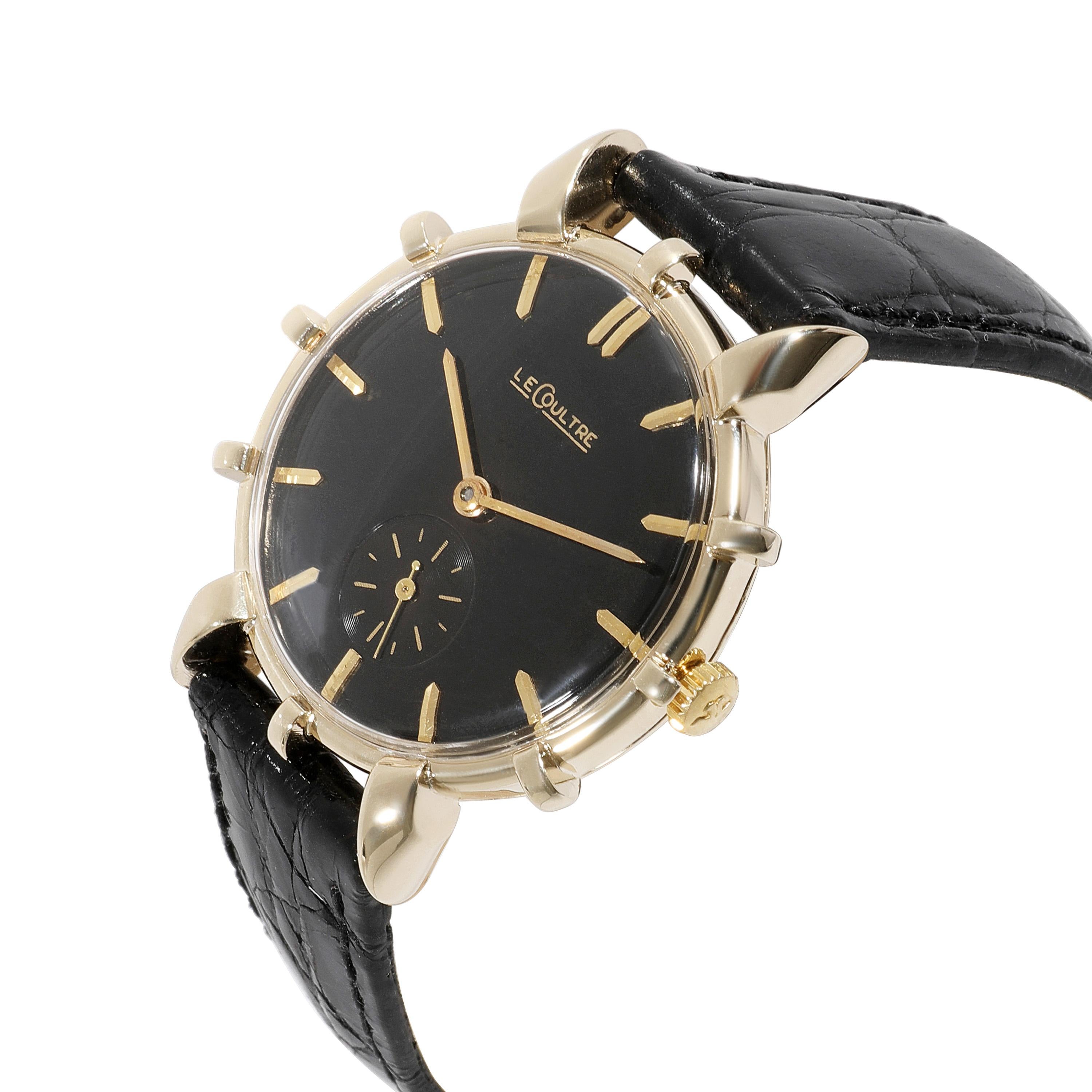 Lecoultre Schiffsrad 33745 Unisex-Uhr aus 14kt Gelbgold im Zustand „Hervorragend“ in New York, NY
