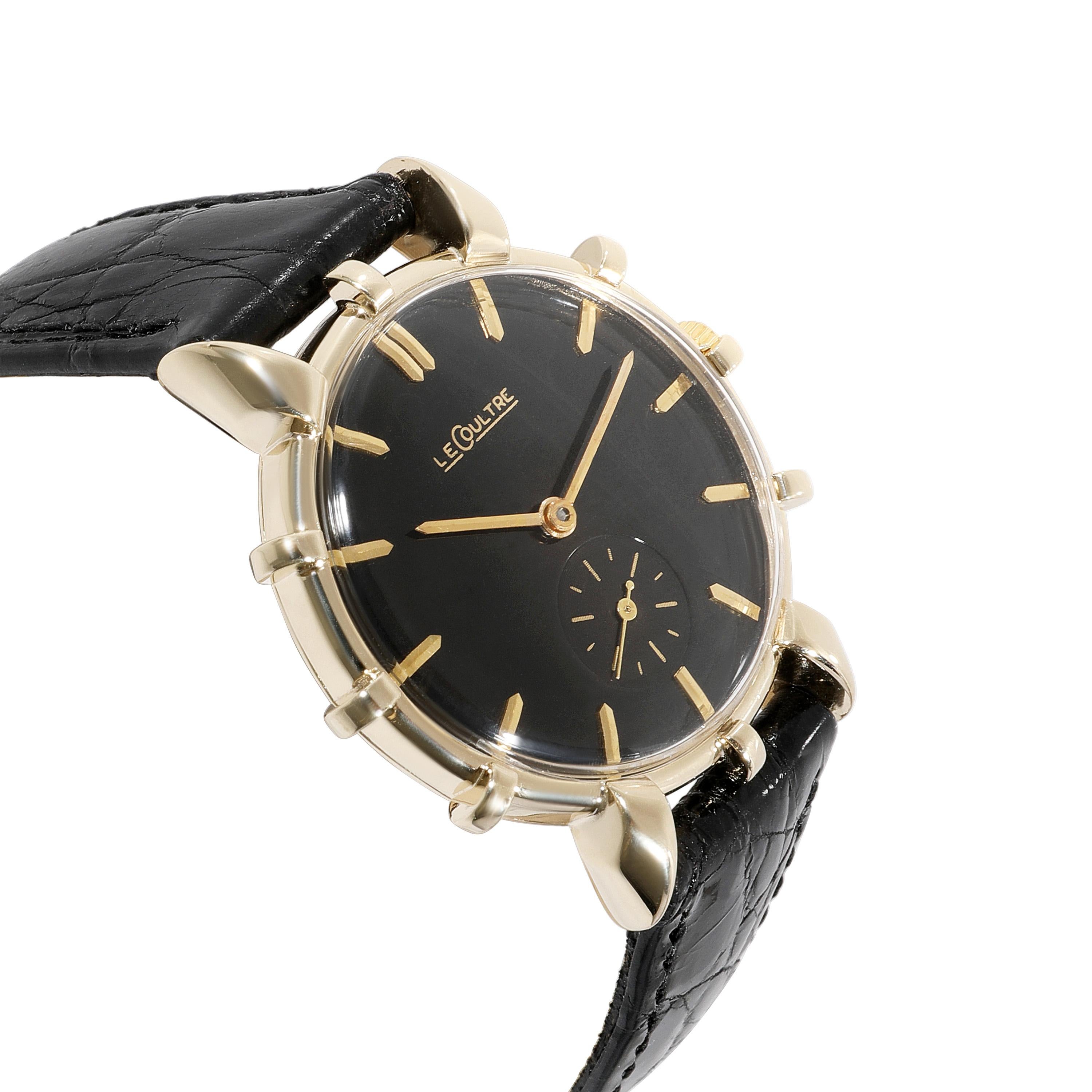 Lecoultre Schiffsrad 33745 Unisex-Uhr aus 14kt Gelbgold 1