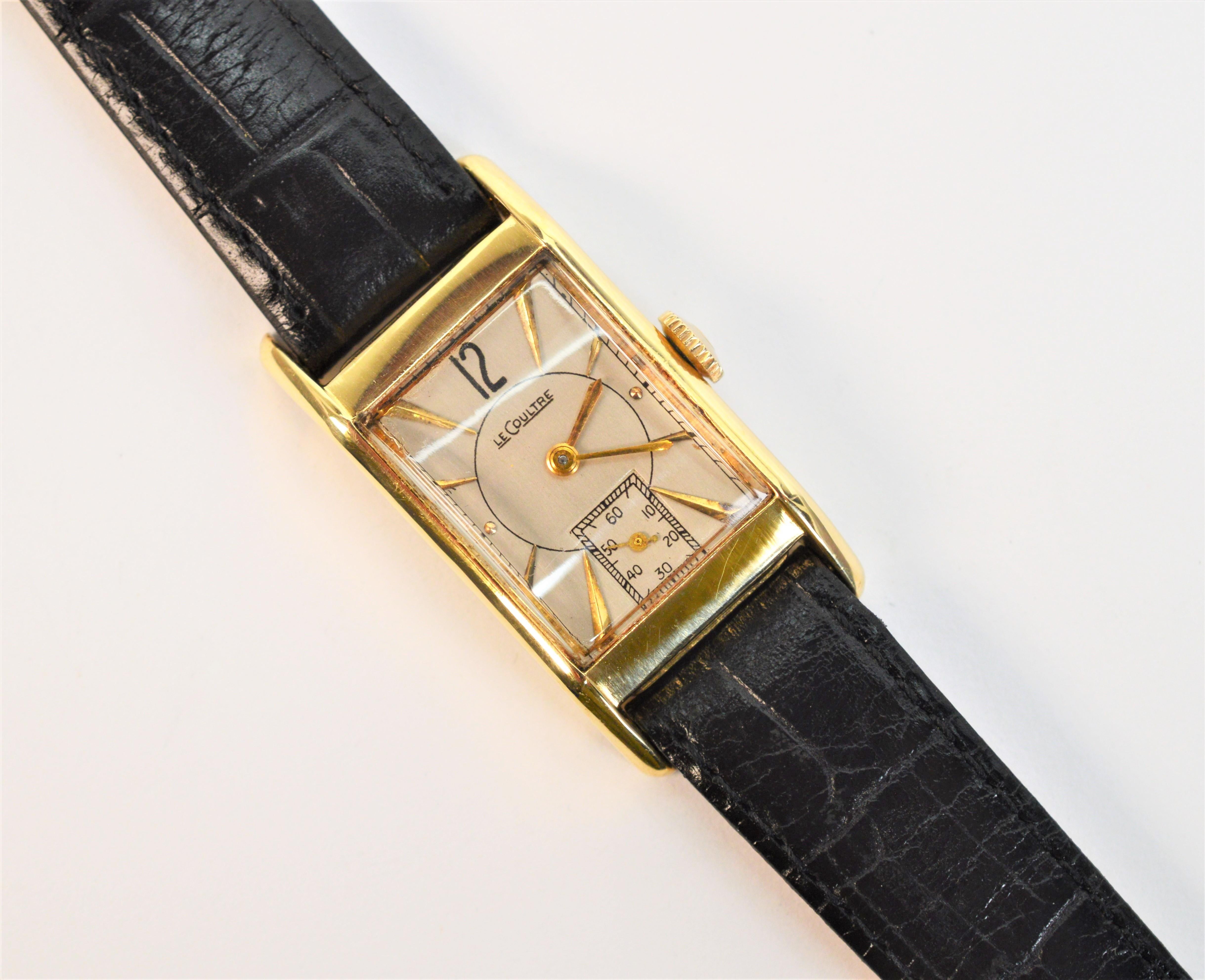 vintage lecoultre watch
