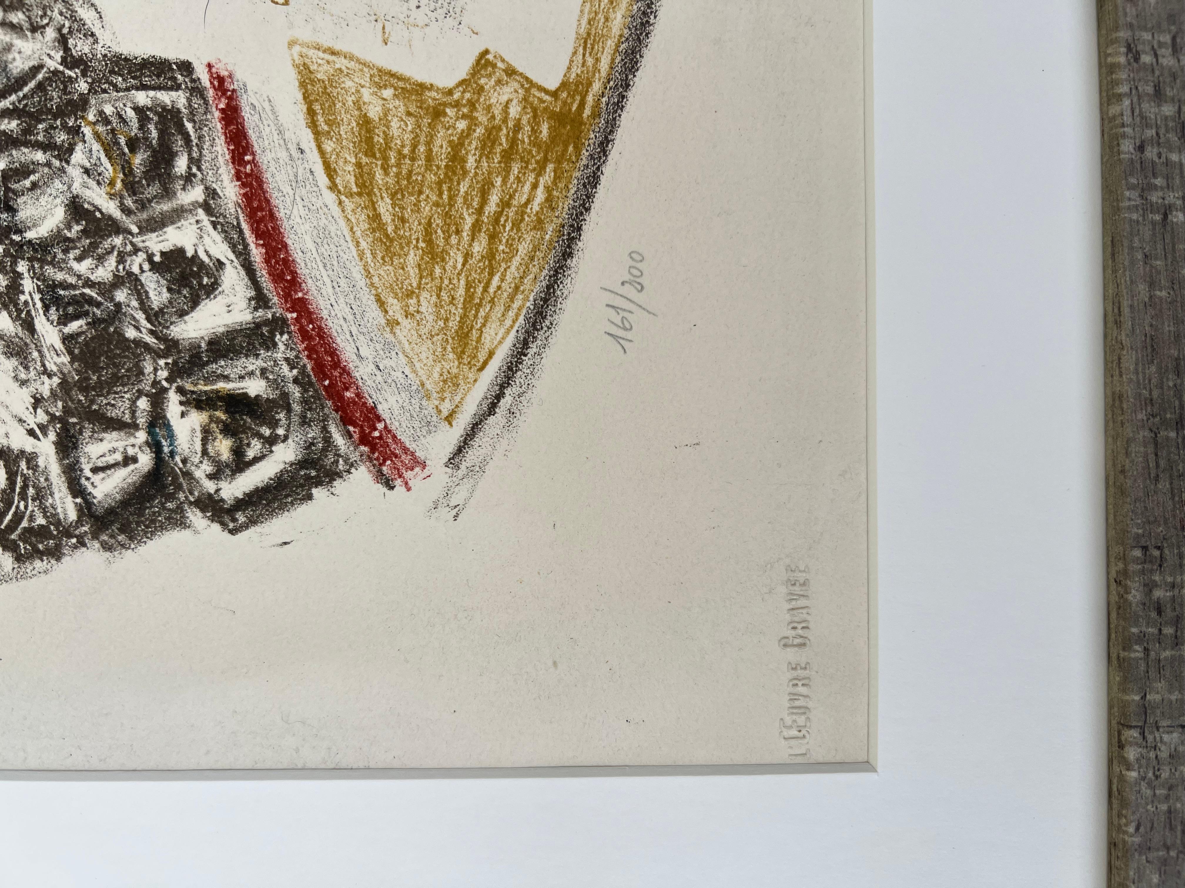Mid-Century Modern « L'Ecuyere » de Massimo Campigli en vente