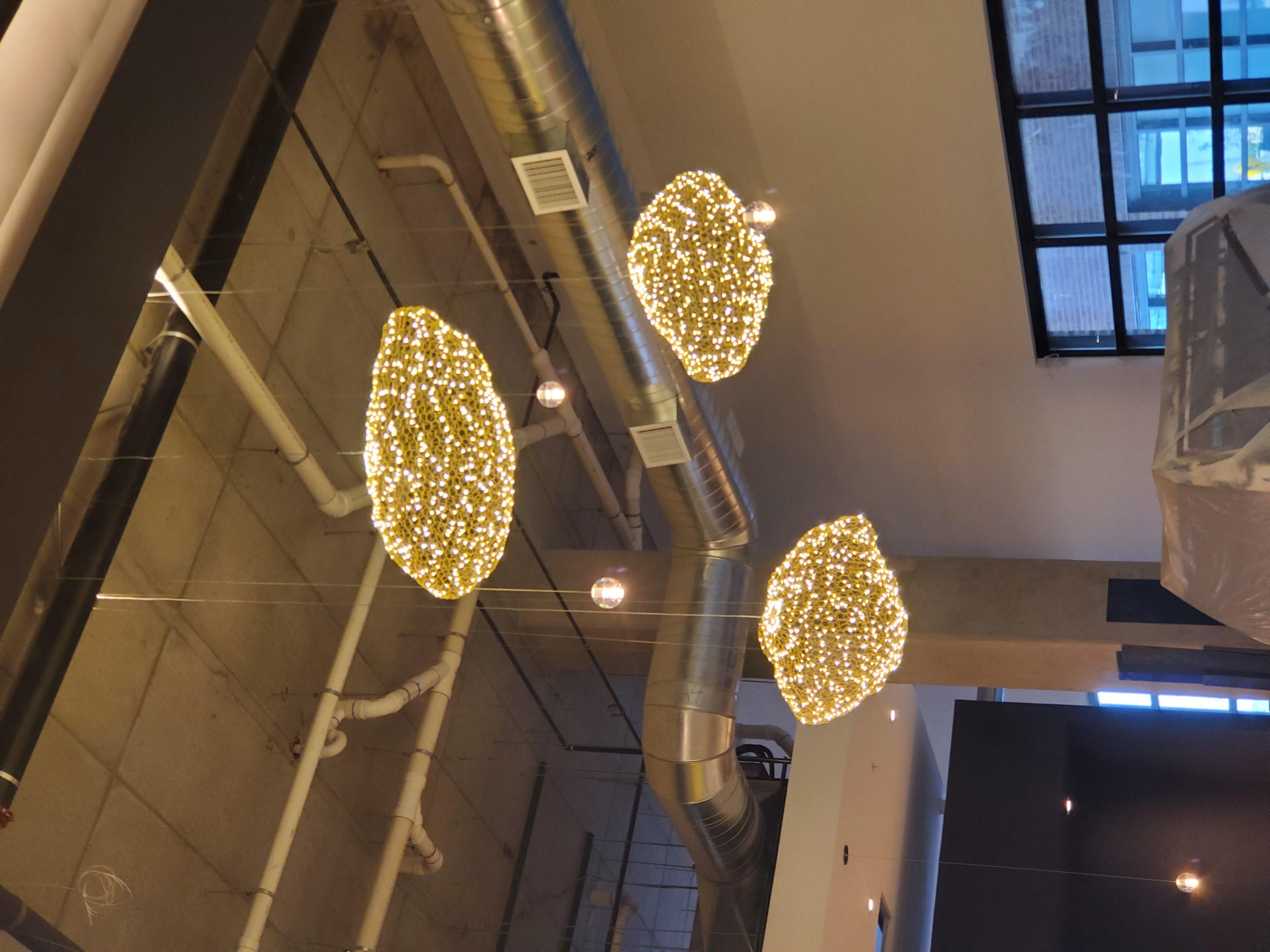 LED Cloud Chandelier Large For Sale 1