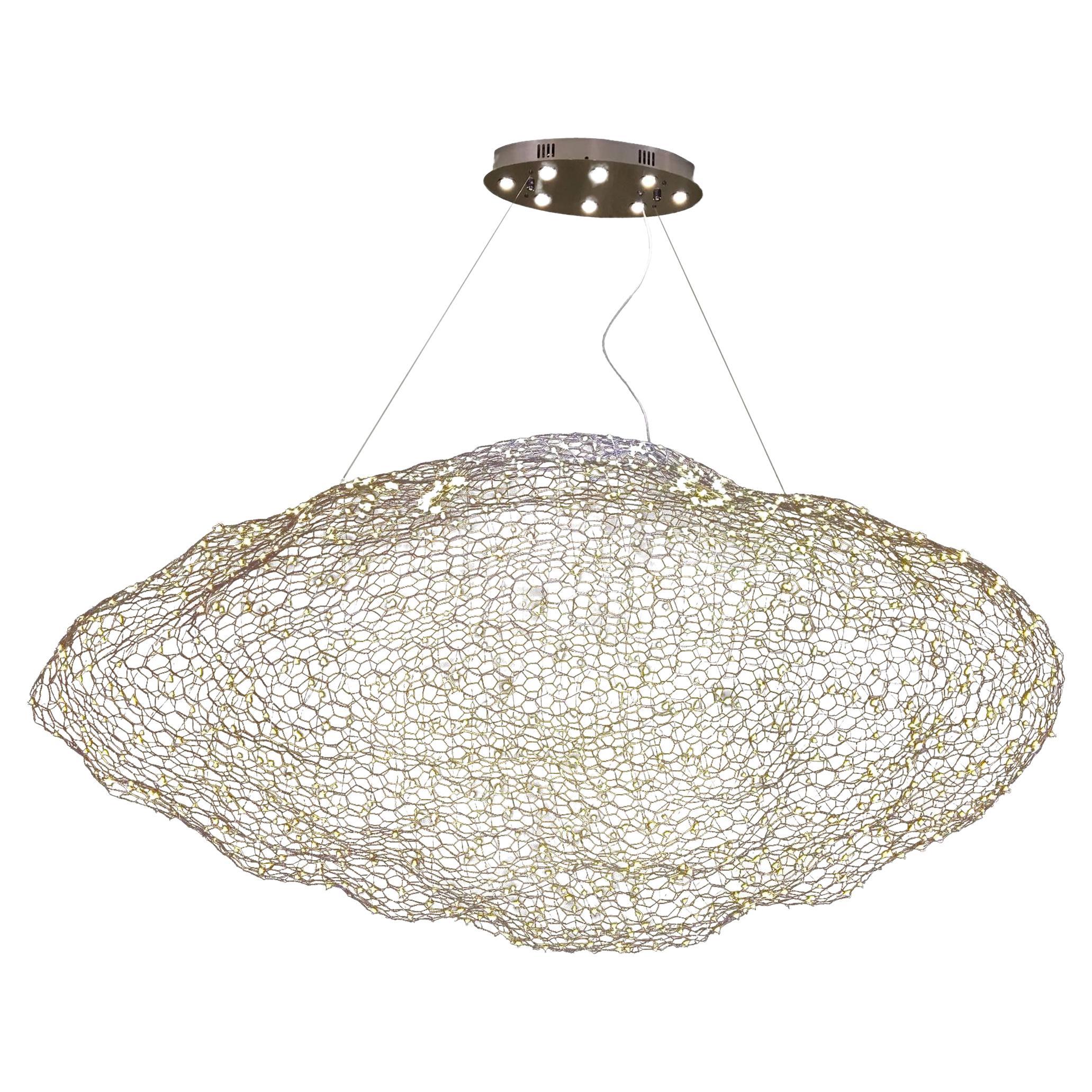 Araña Nube LED Mediana Moderno en venta