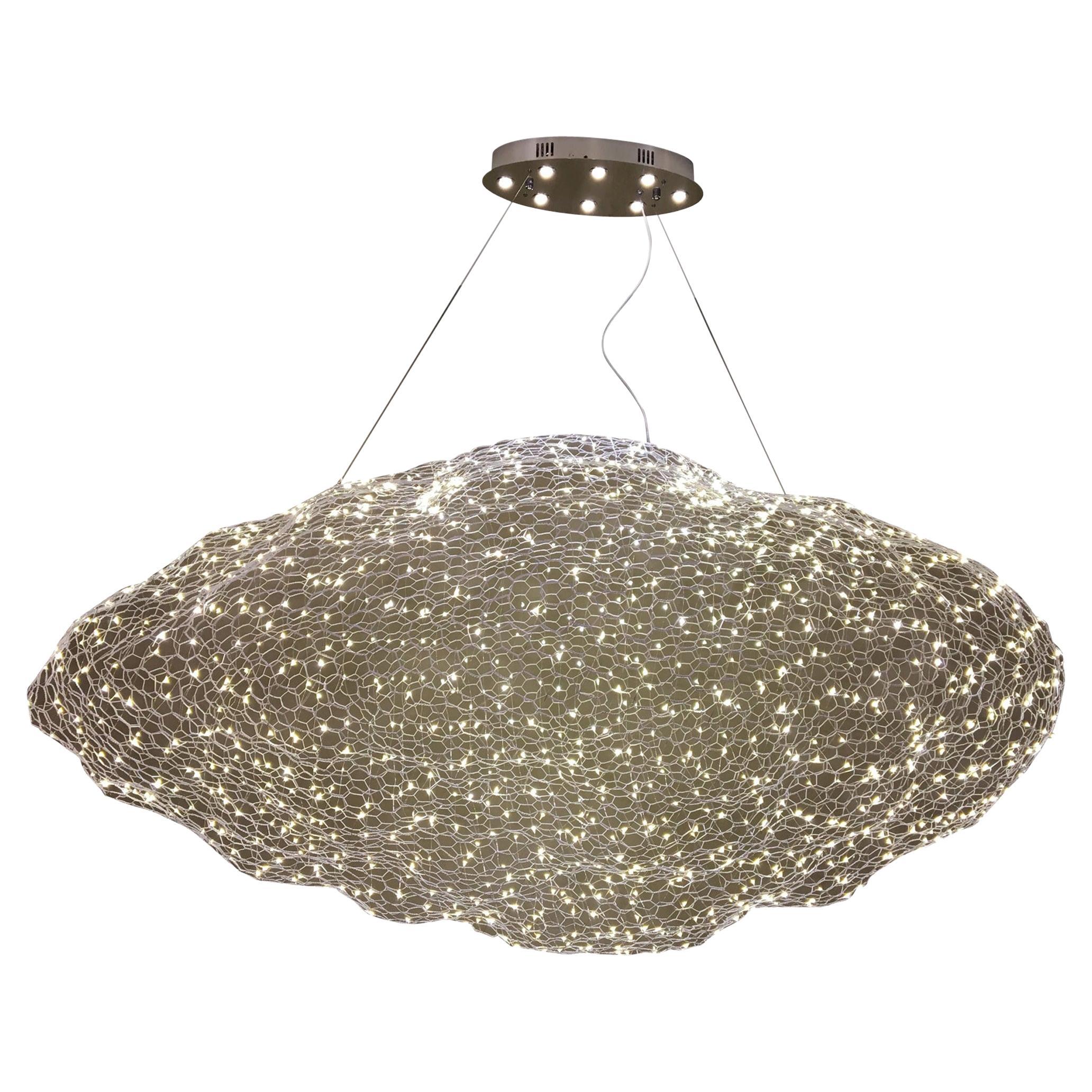 Lustre nuage LED moyen