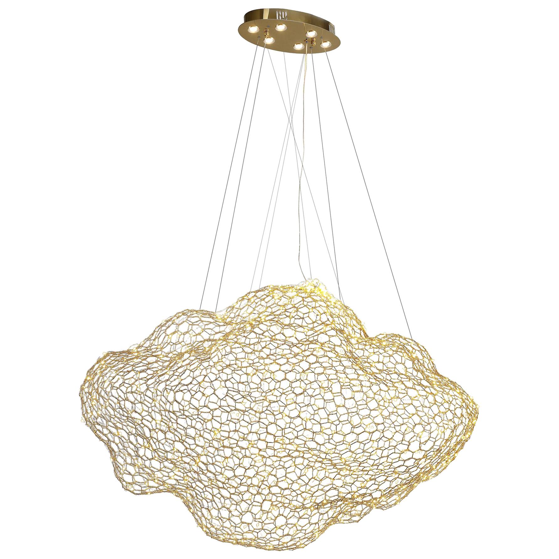 Moderne Luminaire à LED en forme de nuage Petit en vente