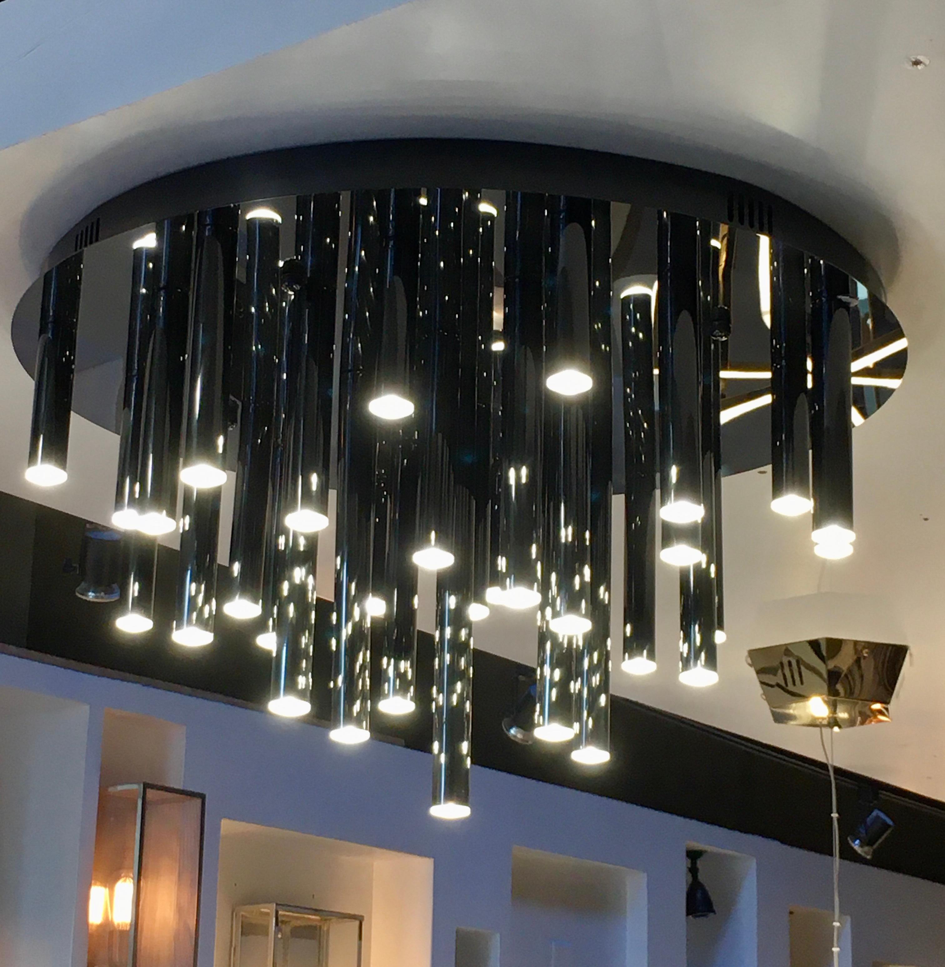Modern LED Drape Ceiling Mount Light For Sale