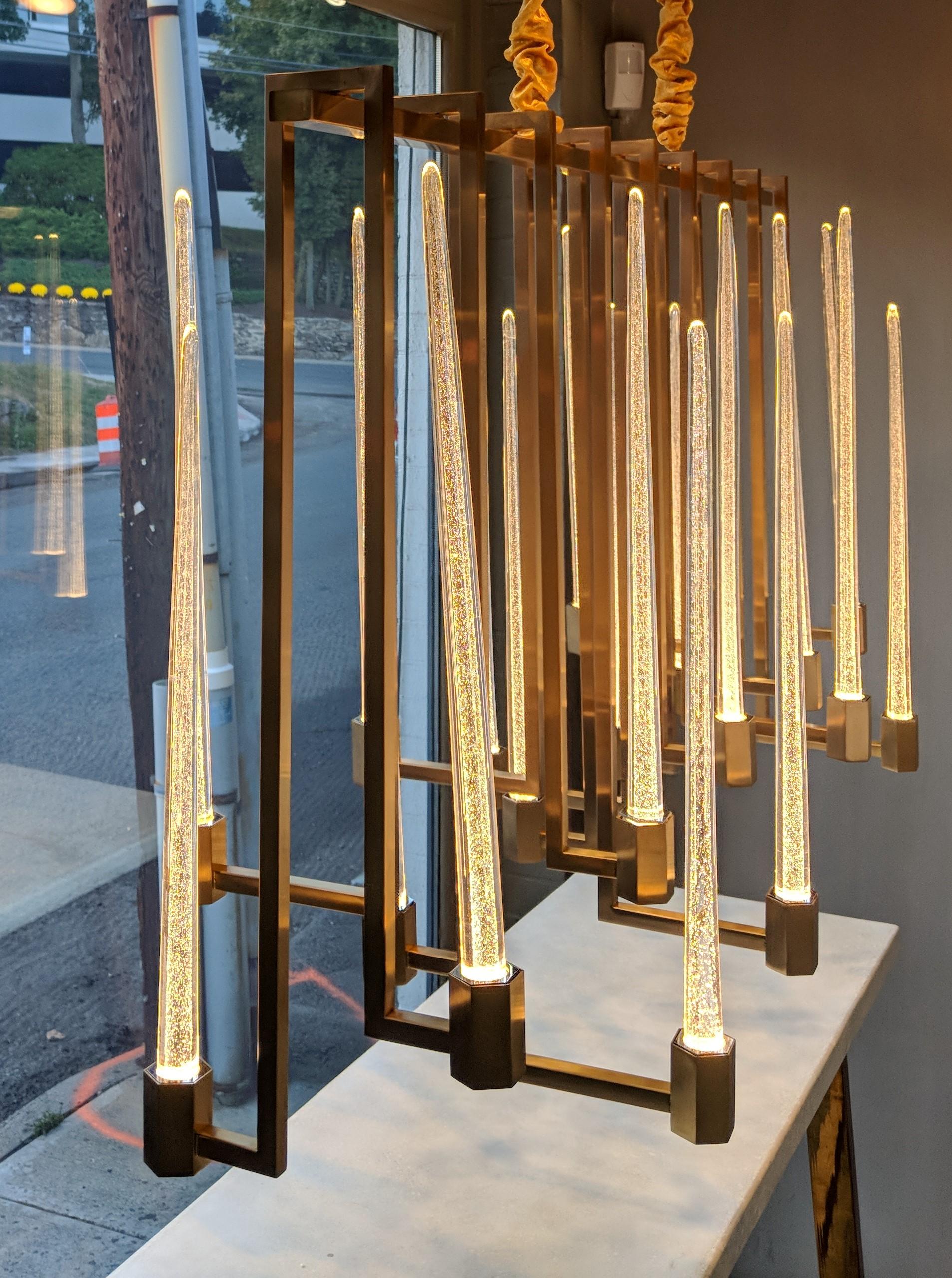 Moderno Lampadario a LED in stile Icicle in vendita
