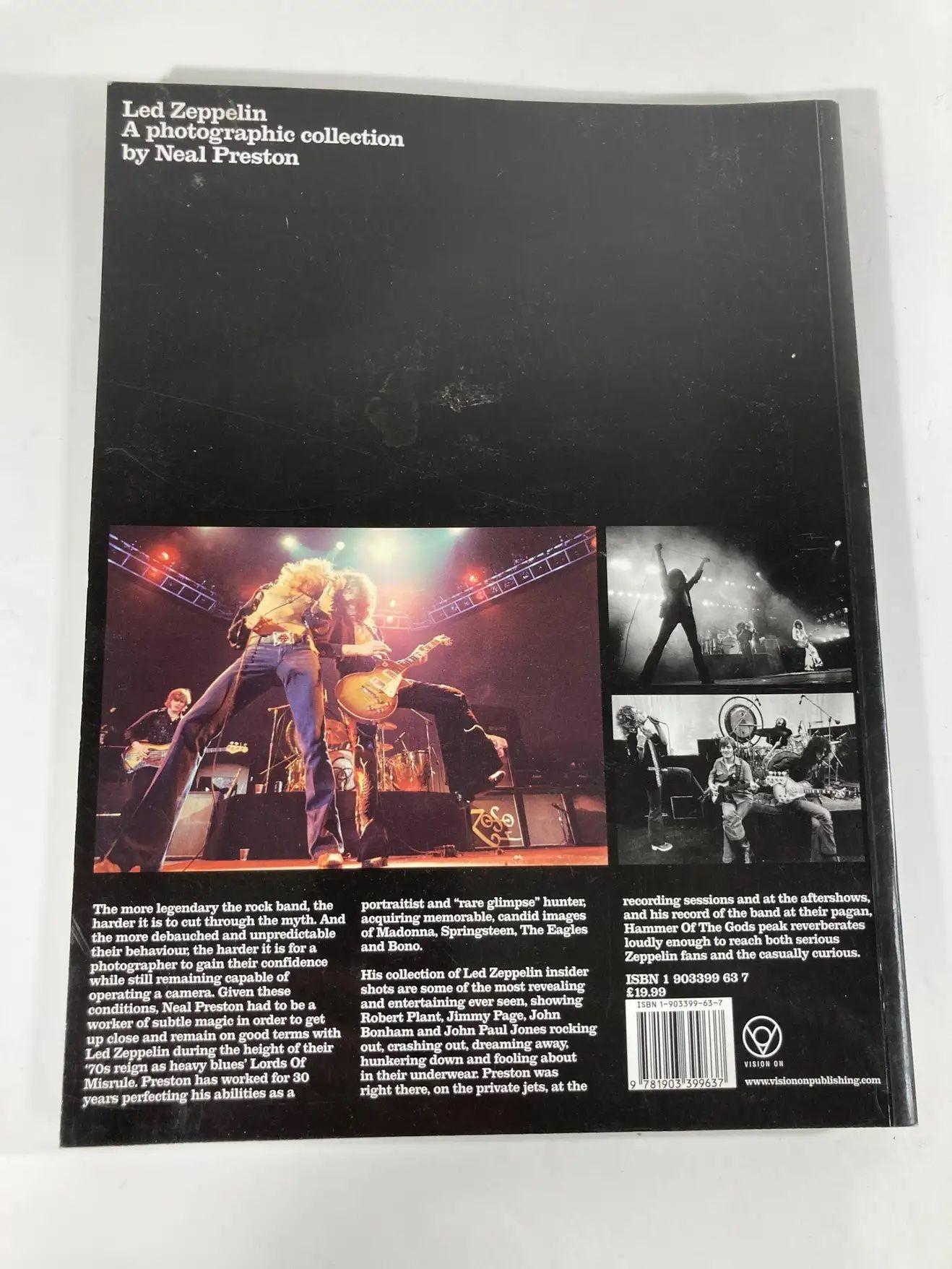 Led Zeppelin a Photographic Collection Book by Neal Preston For Sale 7