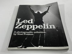 Led Zeppelin A Photographic Collection Book by Neal Preston