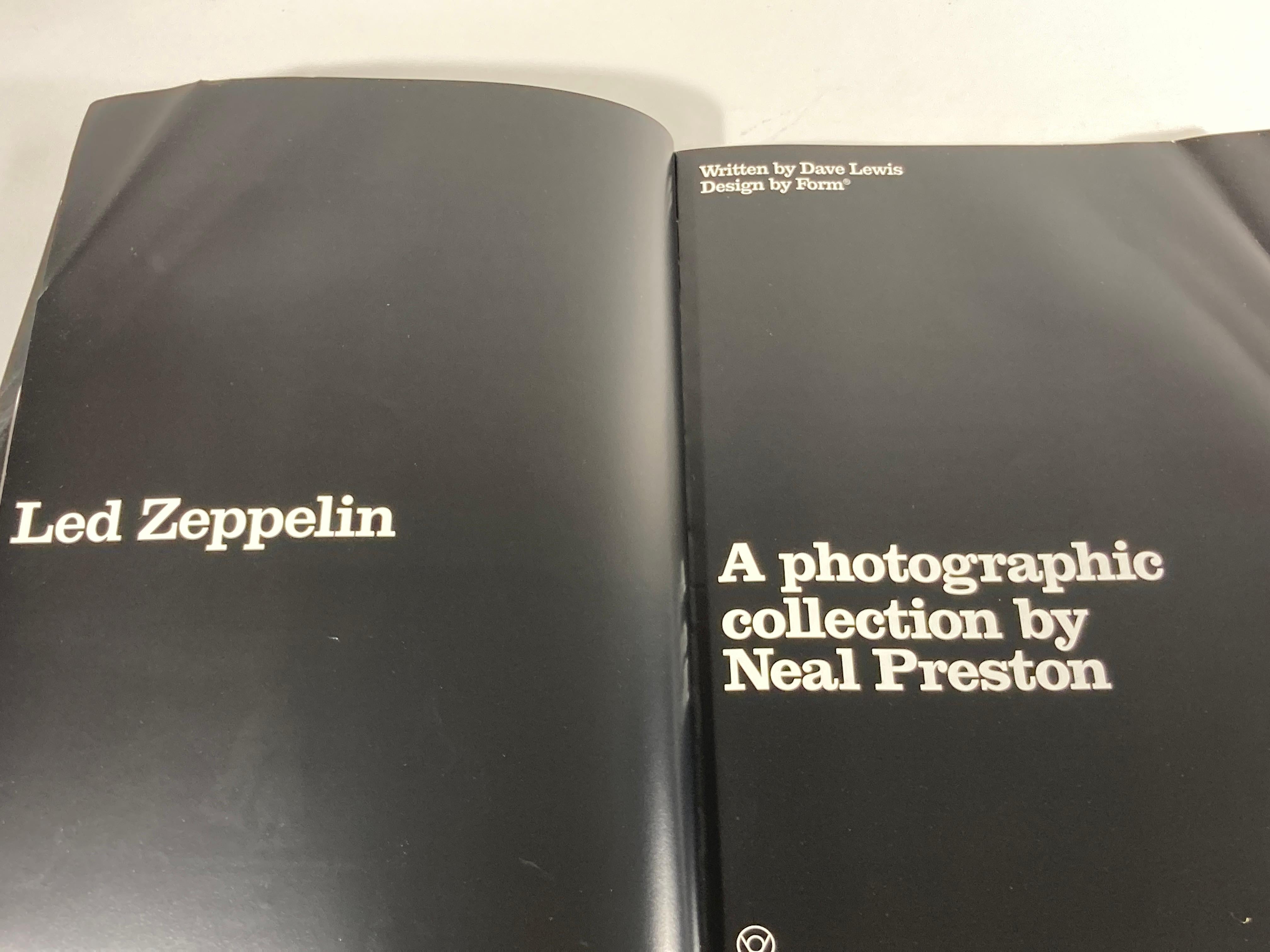 Expressionist Led Zeppelin A Photographic Collection Book by Neal Preston