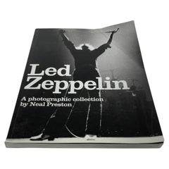 Used Led Zeppelin a Photographic Collection Book by Neal Preston