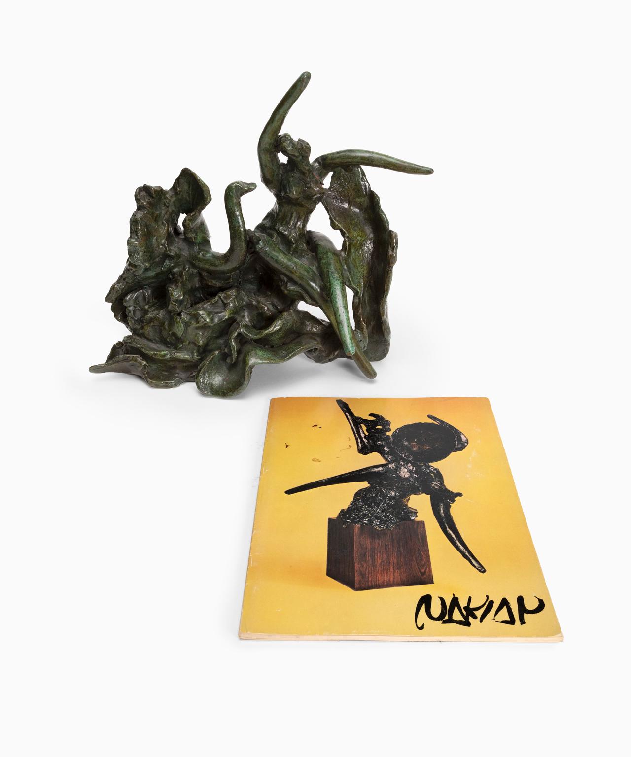 Figurine en bronze Ruben Nakian « Leda and the Swan » (Leda et le cygne), édition limitée   en vente 8