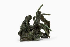 Ruben Nakian Bronze Figurine "Leda and the Swan" Limited Edition
