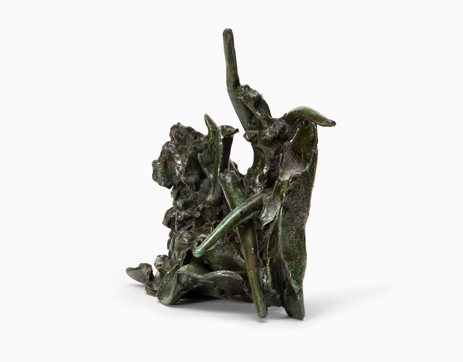 Bronze Figurine en bronze Ruben Nakian « Leda and the Swan » (Leda et le cygne), édition limitée   en vente