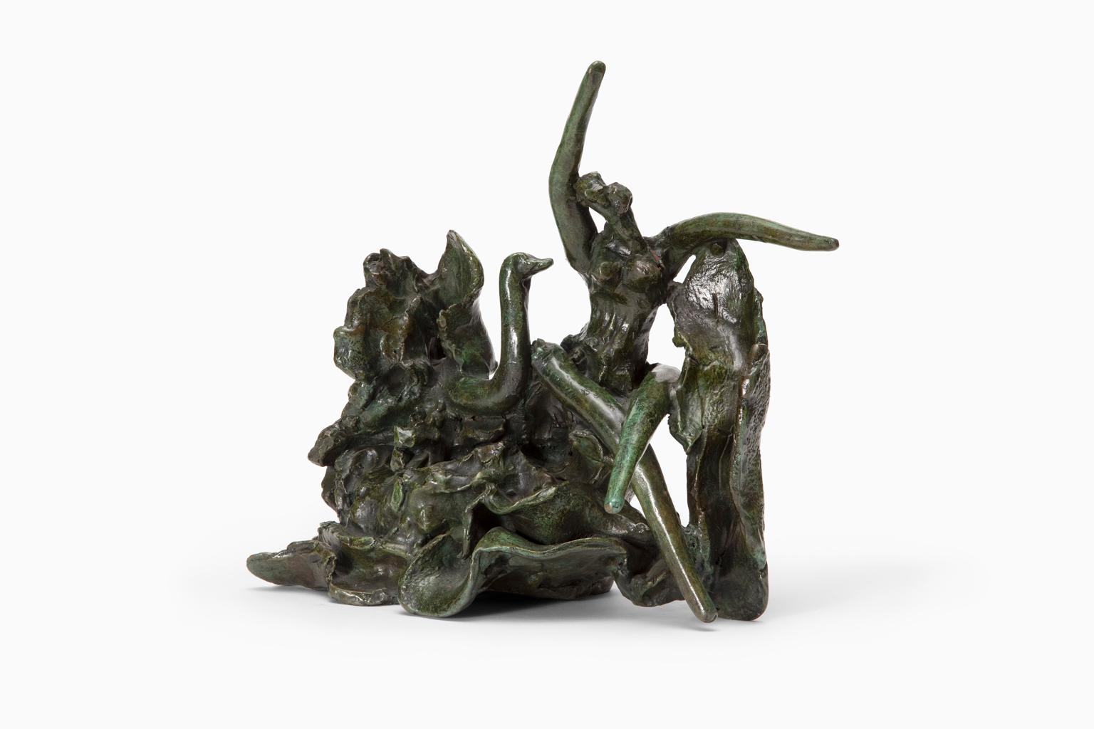 Figurine en bronze Ruben Nakian « Leda and the Swan » (Leda et le cygne), édition limitée   en vente 1