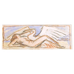Estudios Art Decó, "Leda y el cisne" de William Hunt Diederich