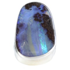 Leda Jewel Co Australian Boulder Opal Ring