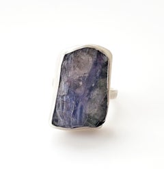 Leda Jewel Co Raw Tanzanite Crystal Ring