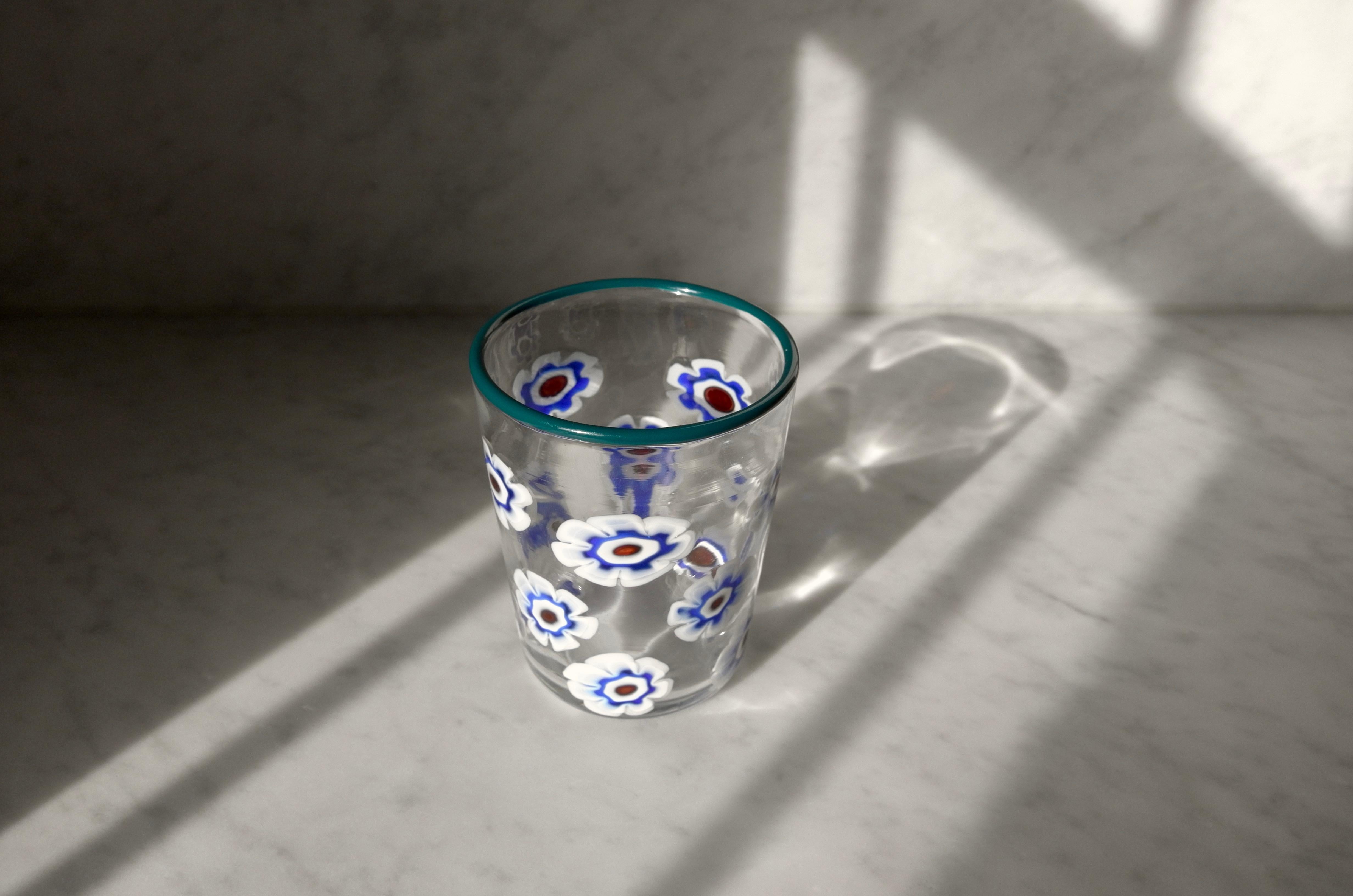 Minimalist Ledbury Drinking Glass 'Goto' by el mono home, Hand Blown in Murano. For Sale