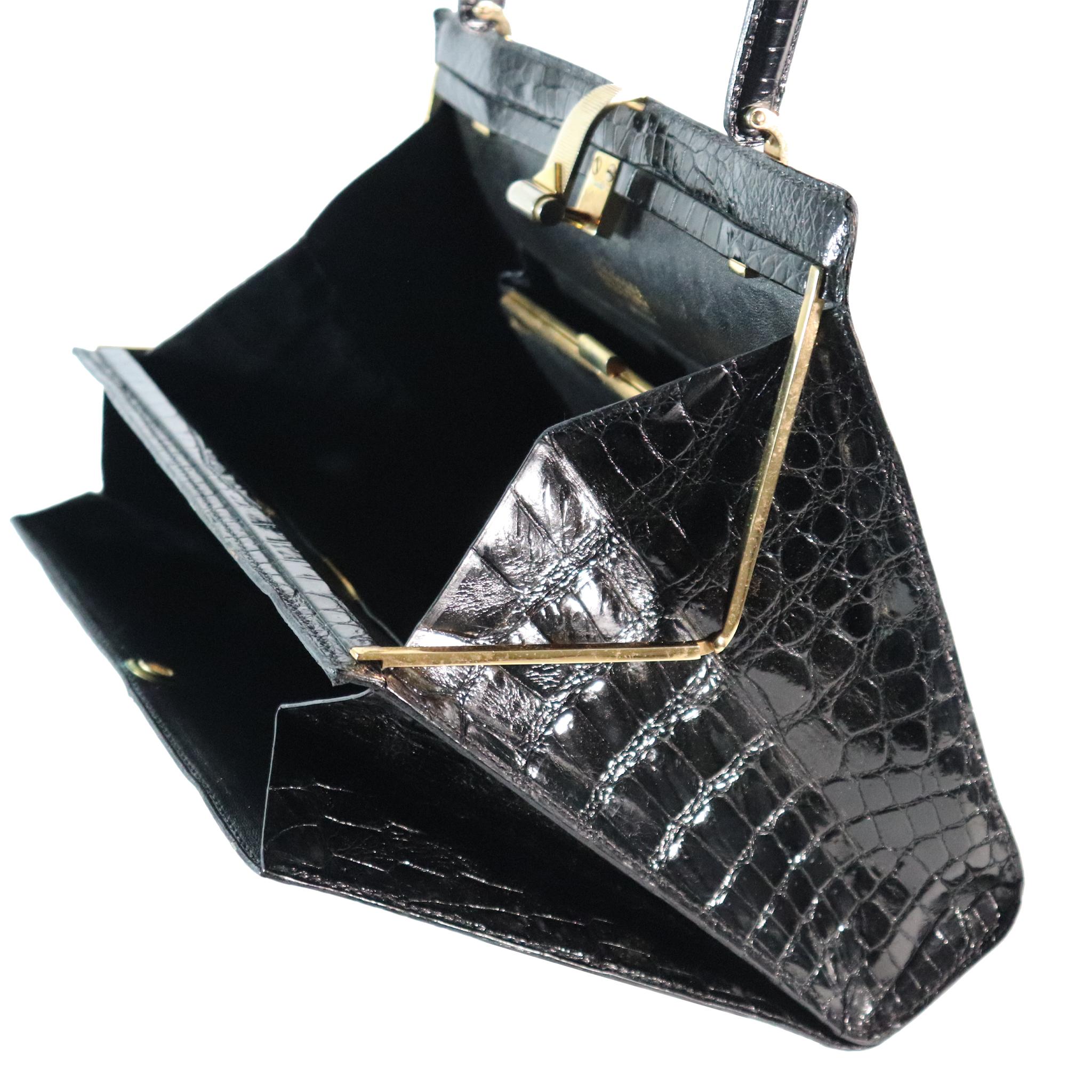 black purse gold hardware
