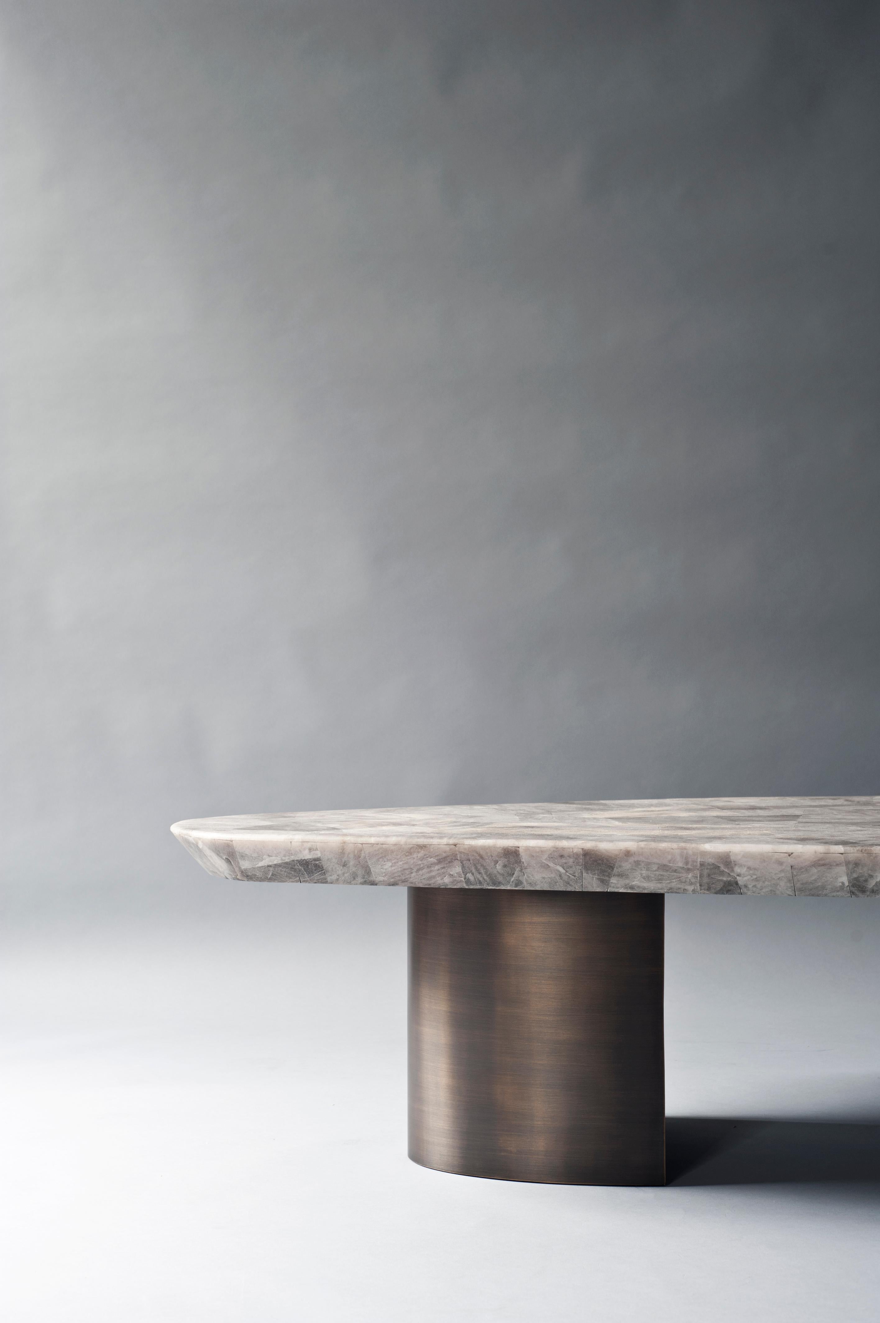 Modern Ledge Coffee Table by DeMuro Das For Sale