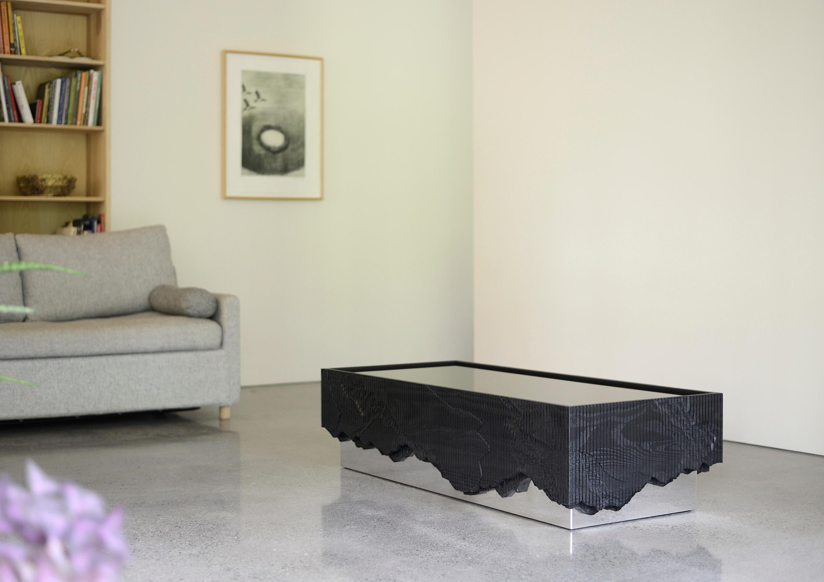 Contemporary Ledge Coffee Table by Simon Johns For Sale