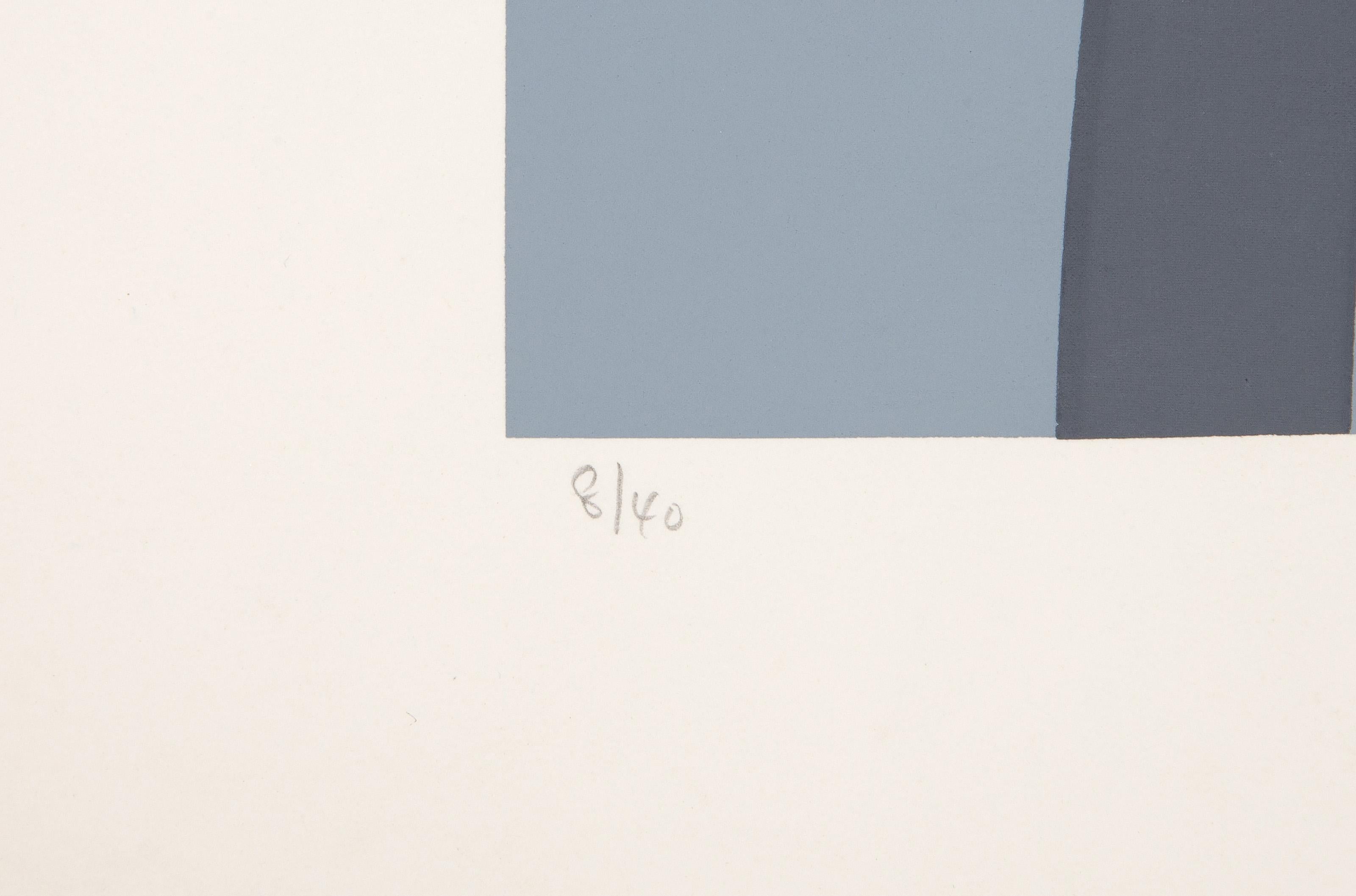 Pocket Watch I, Minimalist Screenprint by Lee Adler For Sale 1