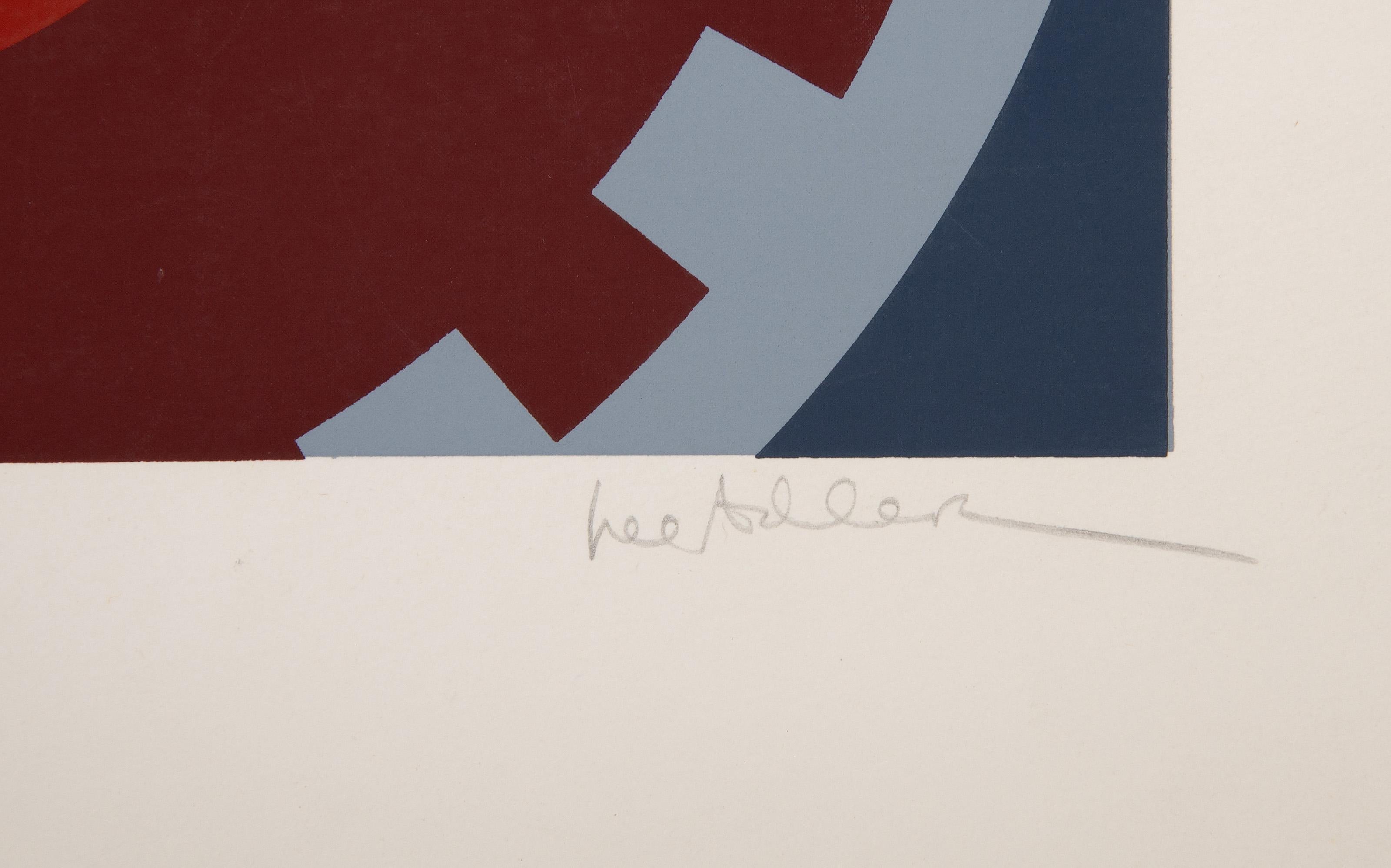 Pocket Watch I, Minimalist Screenprint by Lee Adler For Sale 2