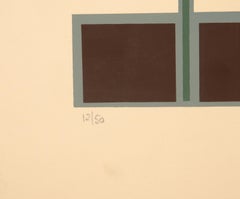 Steam Engine II, minimalistischer Raumteiler von Lee Adler