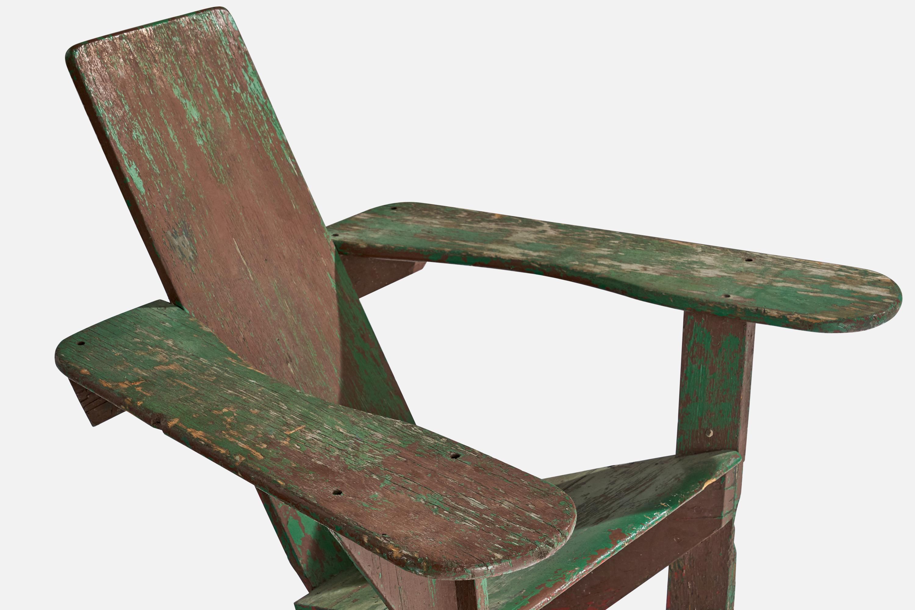 Lee and Bunnell, Westport Lounge Chair, Wood, USA, 1900s For Sale 8