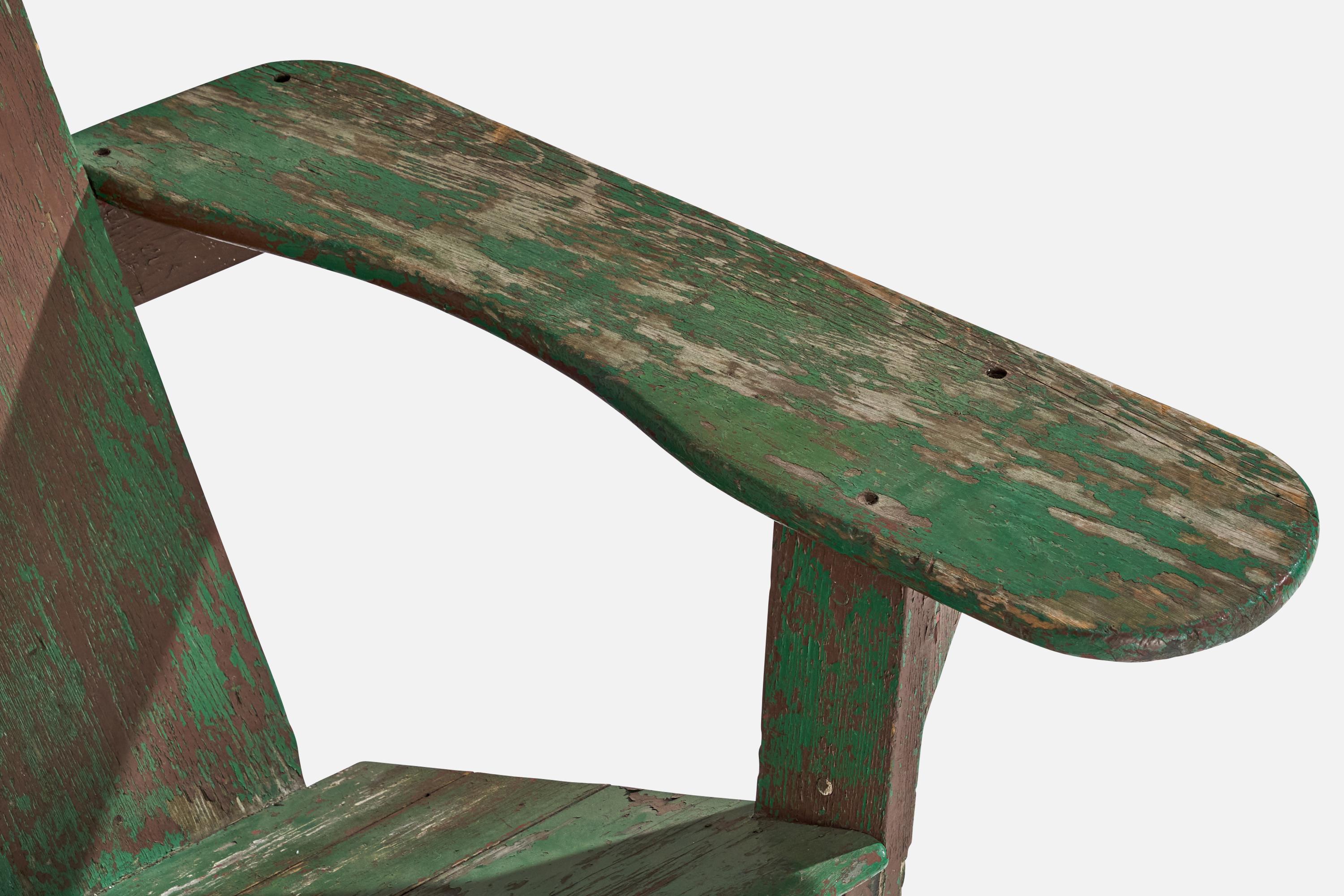 Lee and Bunnell, Westport Lounge Chair, Wood, USA, 1900s For Sale 11