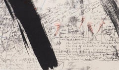 Let's Make the Whole Demilitarized Zone..., Abstract Lithograph by Lee Bann