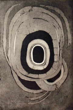 "Etching One" Lee Bontecou 1960s Rare Edition Print 