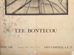 Cartel de exposición, Cartel moderno de Lee Bontecou