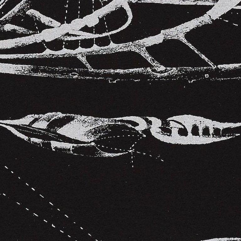 Senza titolo -- Stampa, litografia, astrazione del dopoguerra di Lee Bontecou 1