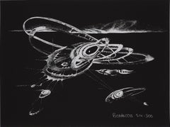  Sin título -- Grabado, Litografía, Abstracción de posguerra de Lee Bontecou