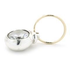 Colgante Tiny Luna de plata de ley de Lee Brevard