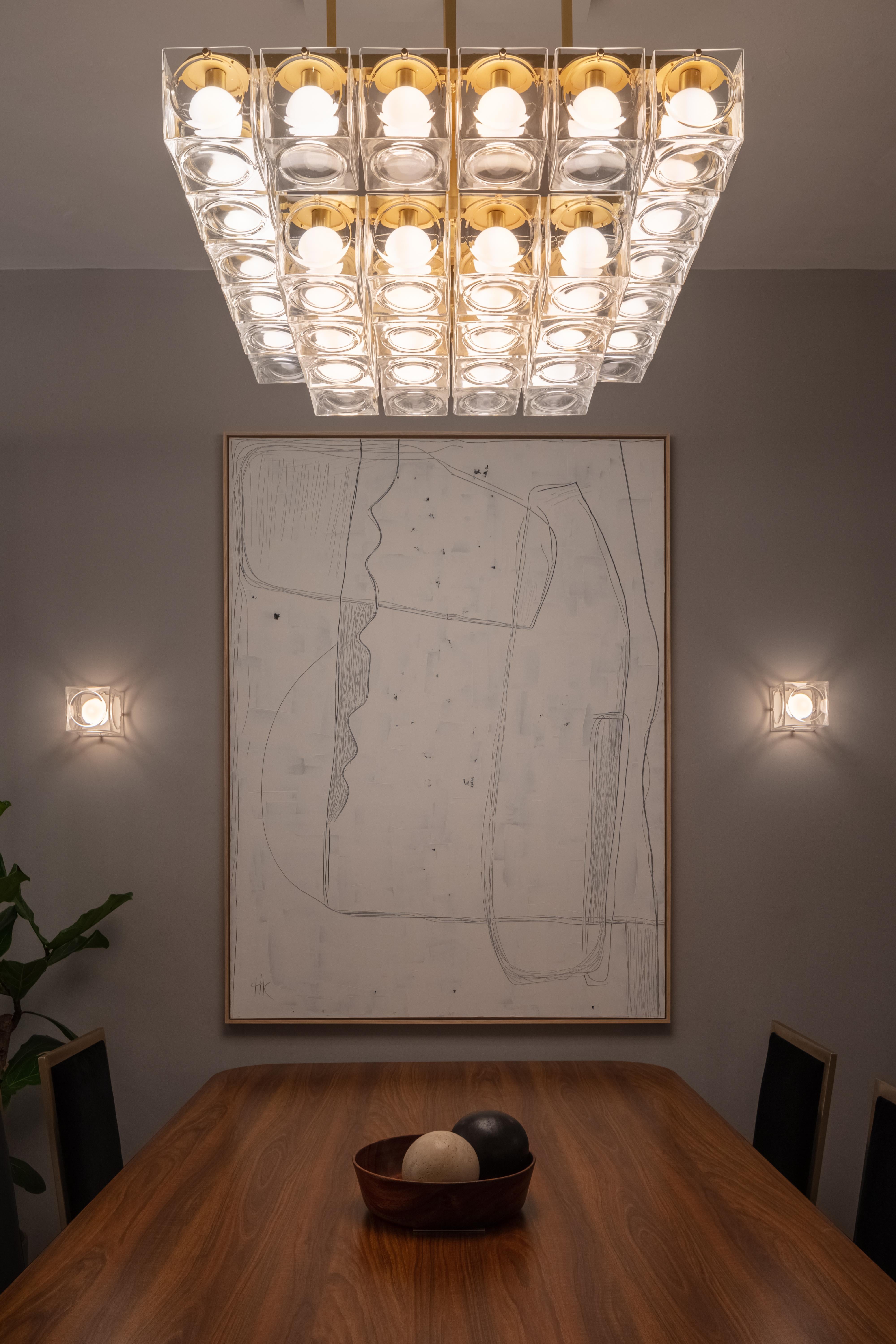 Lee Broom - Lampadario Chant 6x6 a 2 livelli In condizioni Nuovo in vendita a New York, NY