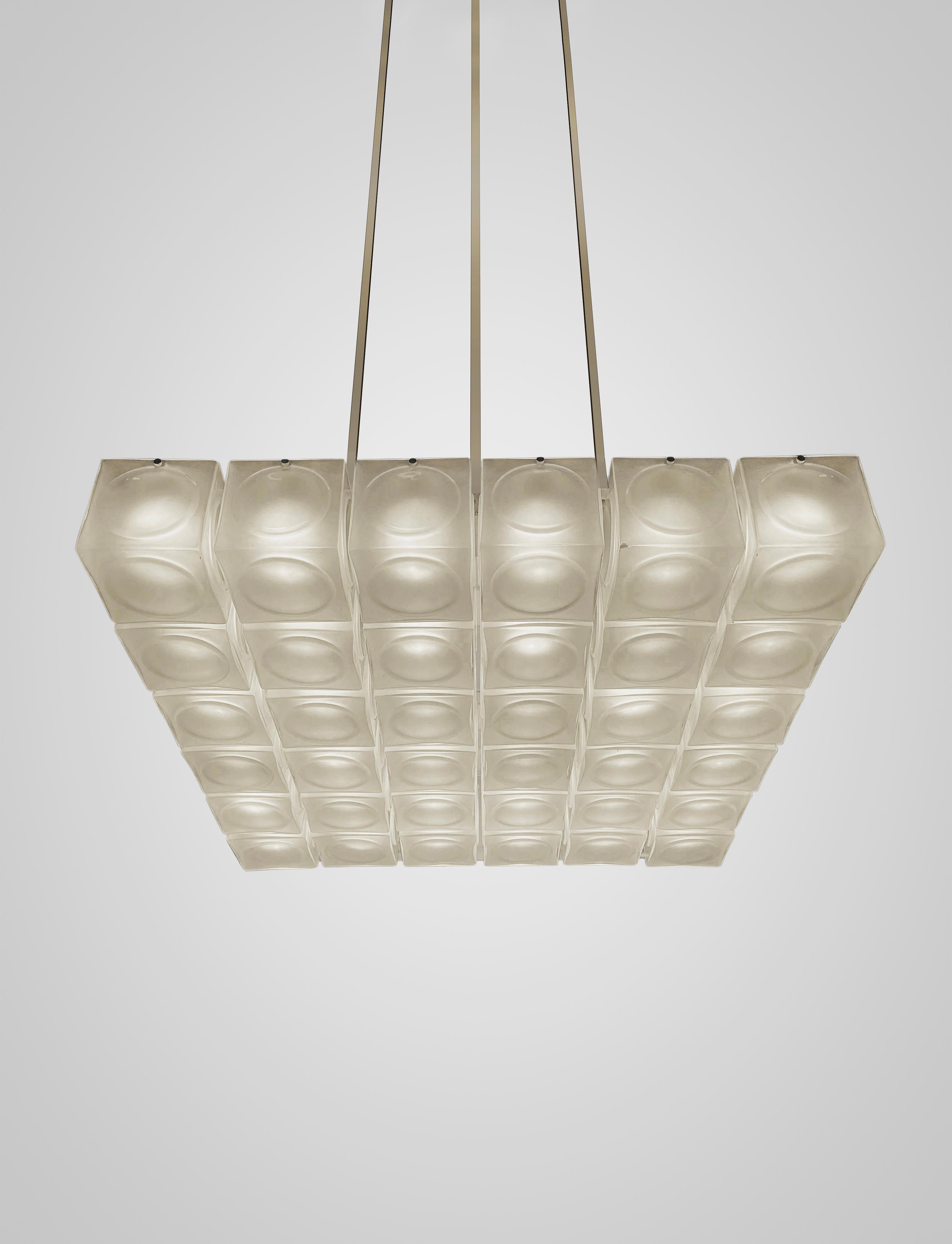 Lee Broom - Lámpara de araña Chant 6x6 Moderno en venta
