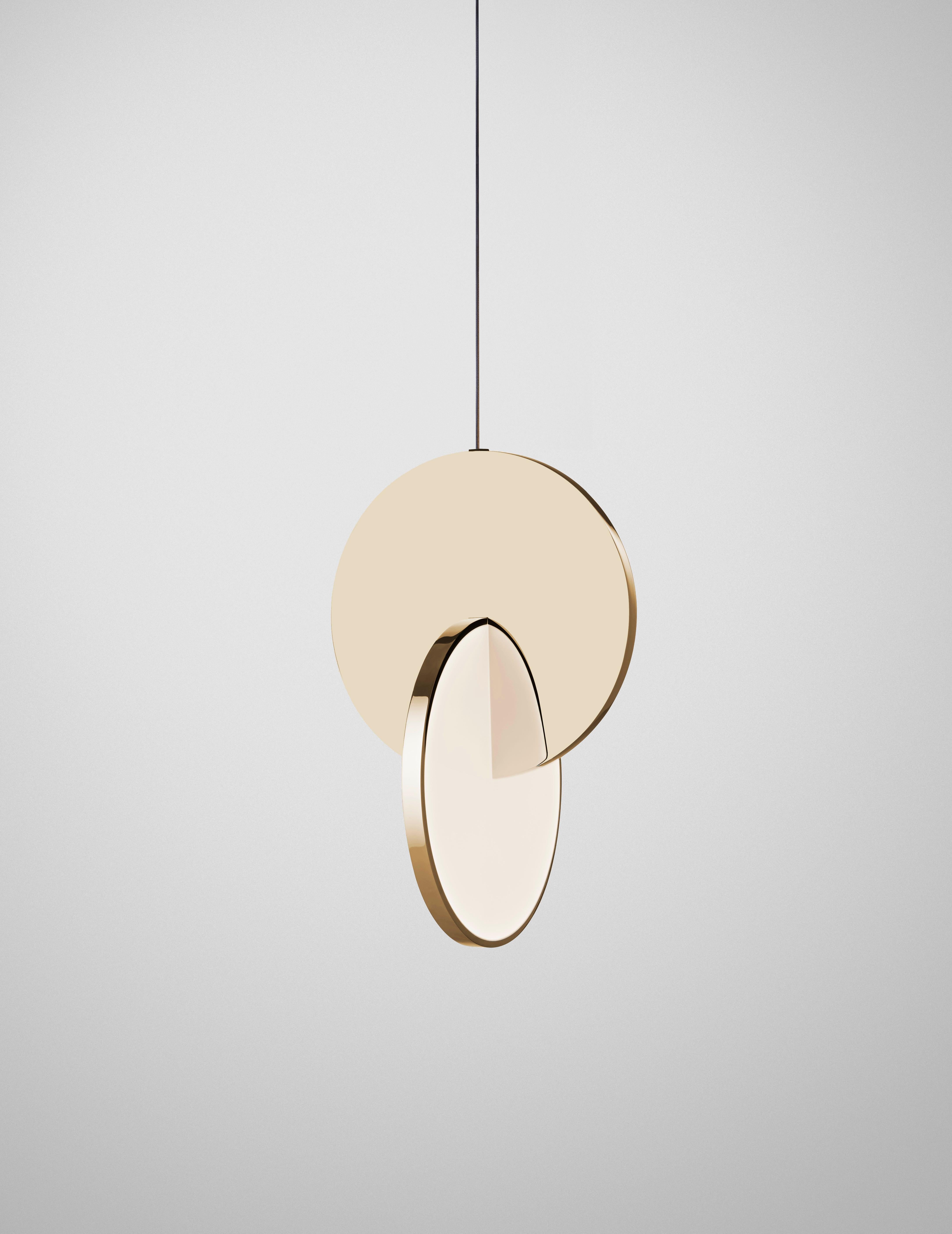 Polished Lee Broom - Eclipse Pendant For Sale