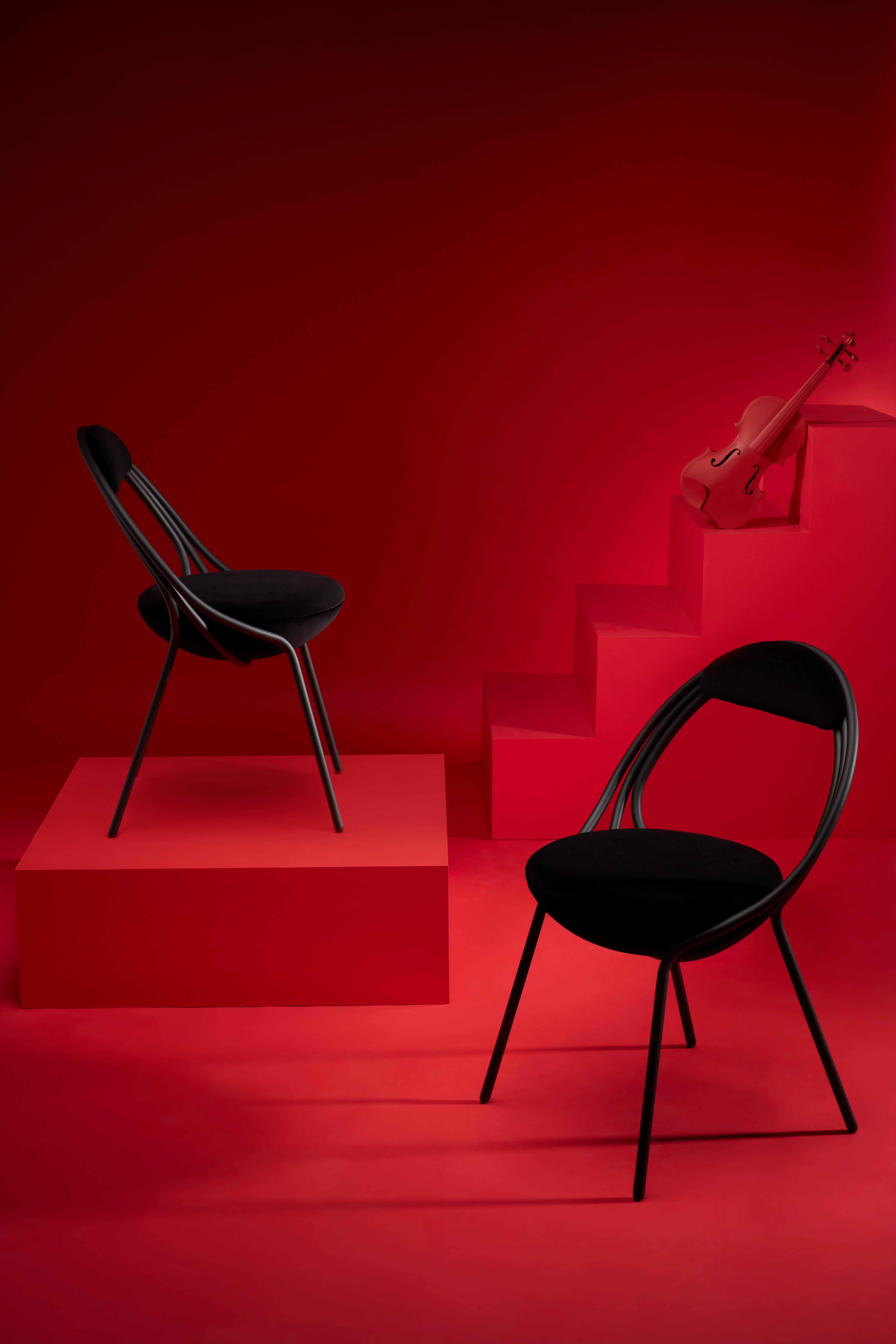 Fabric Lee Broom - Musico Chair For Sale