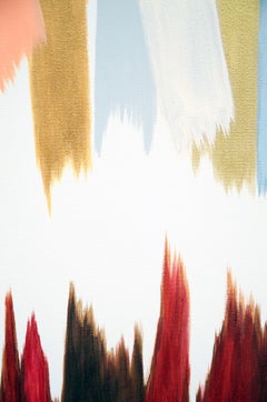 "Kyoto Song" Vibrant and Fun Contemporary Abstract Canvas Painting