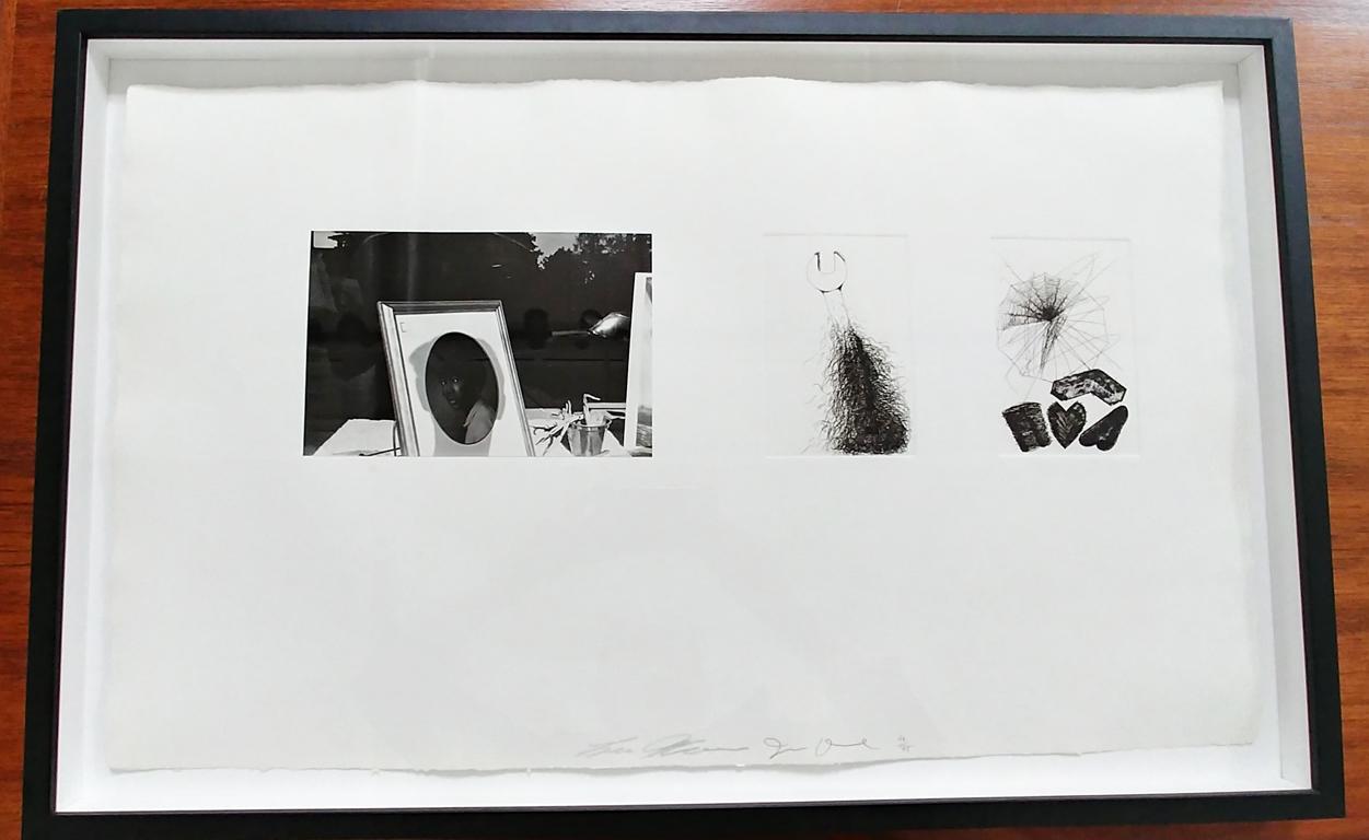 Untitled (Portrait in Window) by Lee Friedlander and Jim Dine, 1966-1969 For Sale 1